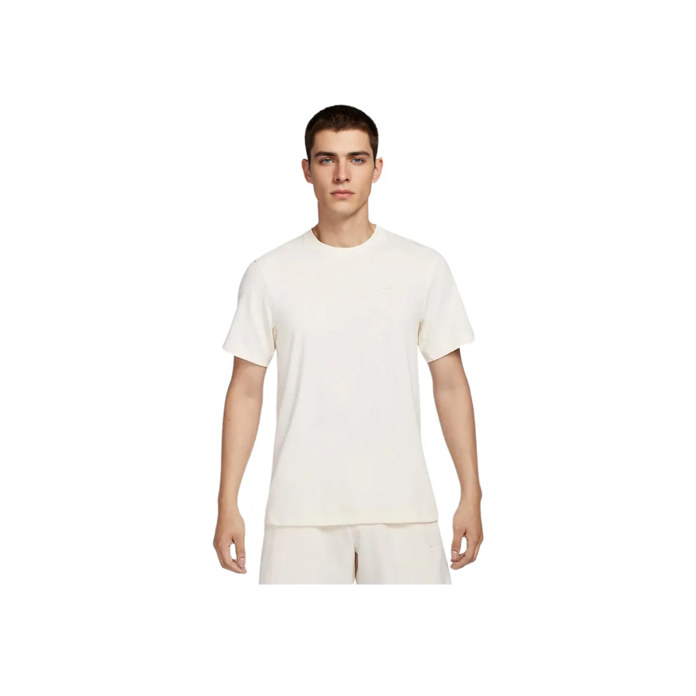 nike Dri Fit Primary T Рубашка Мужская Светлый Айвори Белый