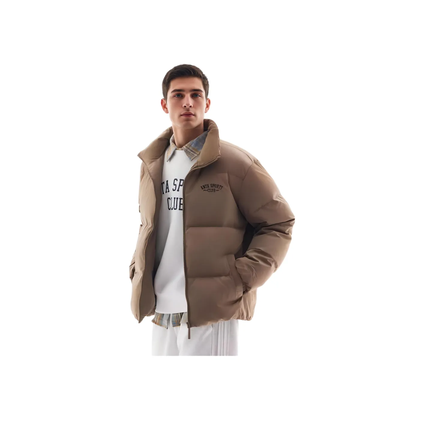 ANTA Пуховик Мужской Hengli Wood