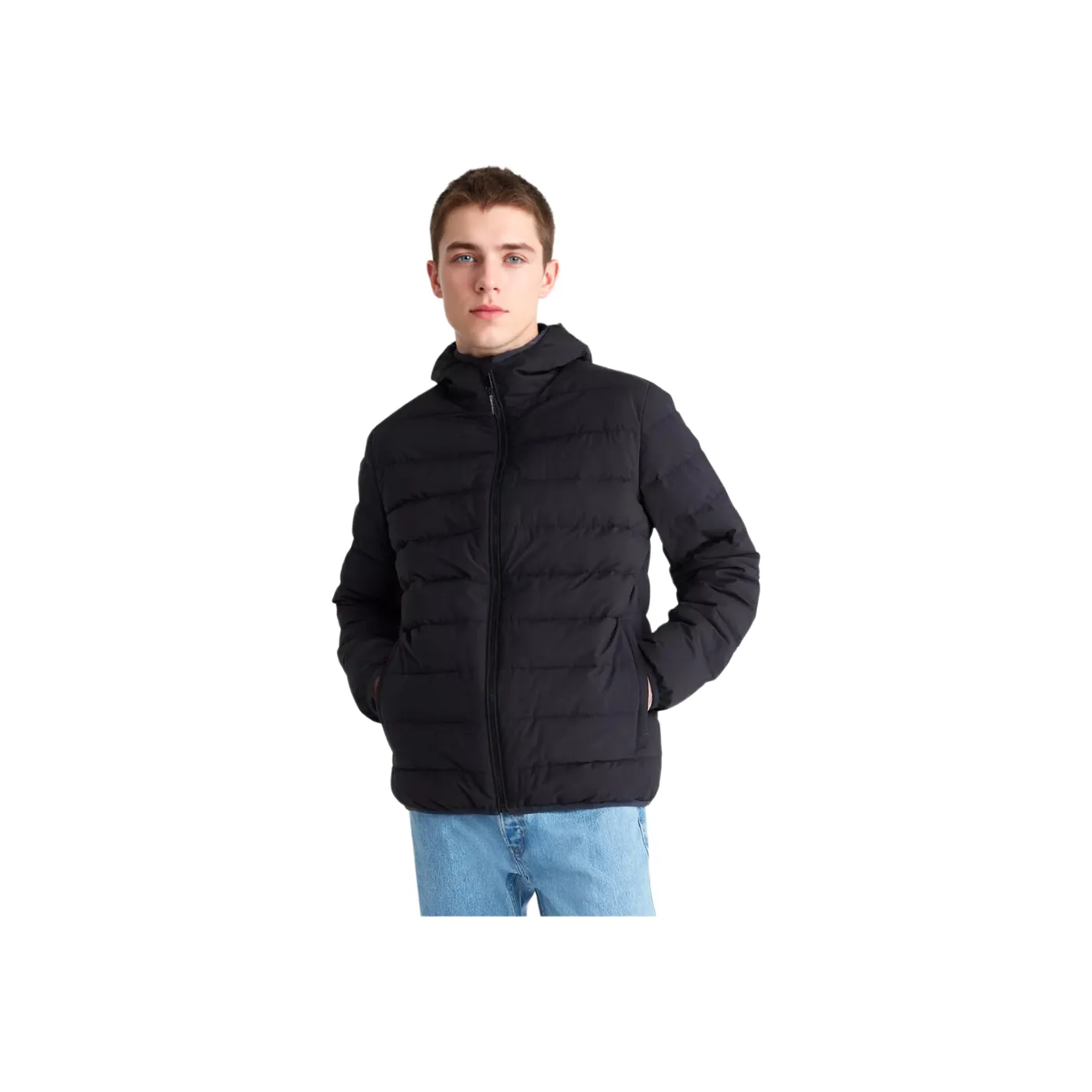 CALVIN KLEIN Puffer Jacket Men's Black