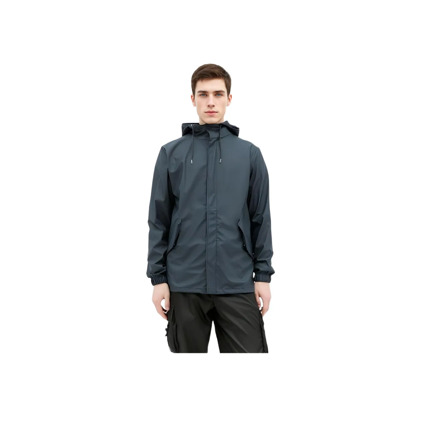 Rains Jackets Men Marine Blue