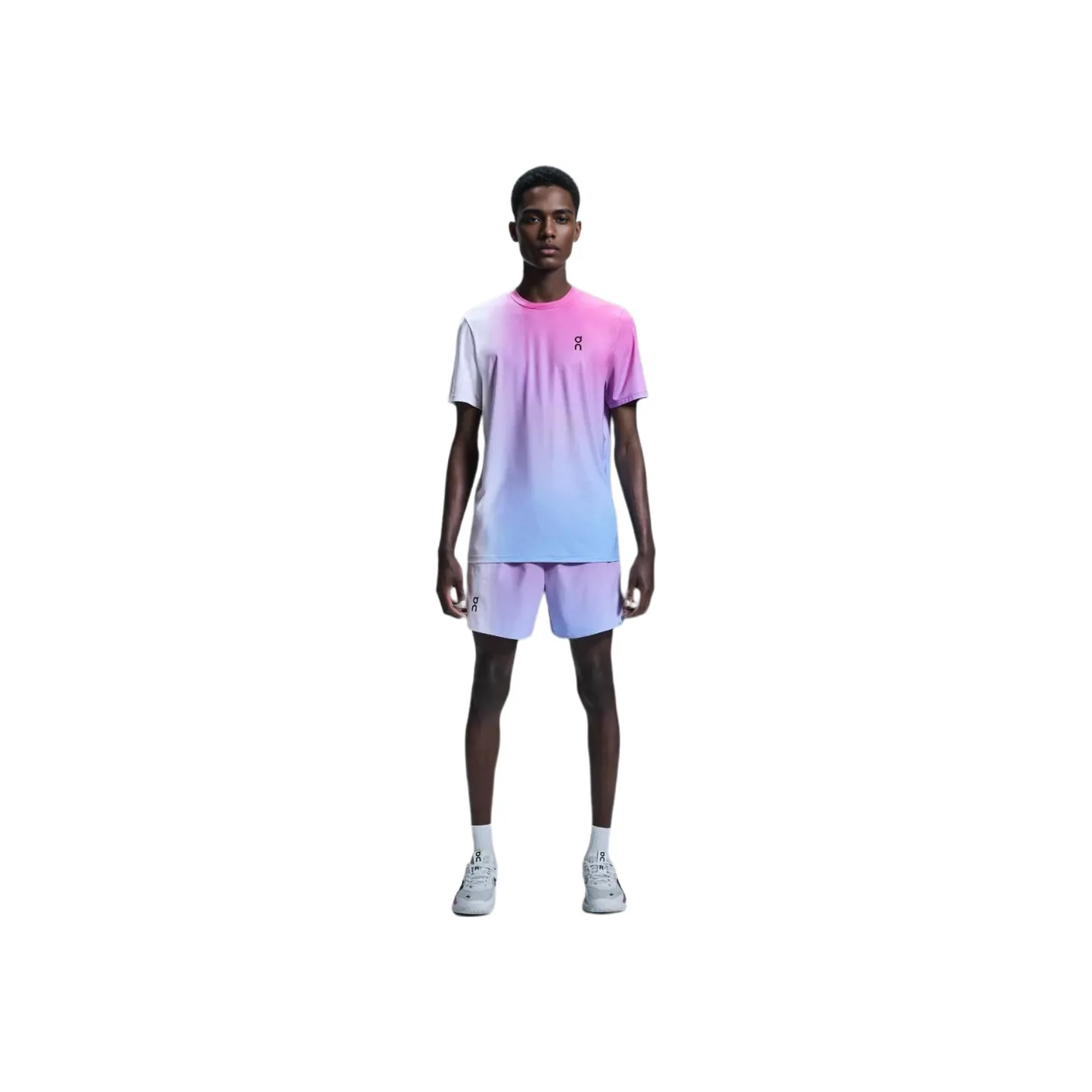 On Court Tennis Top Men's White/Pink