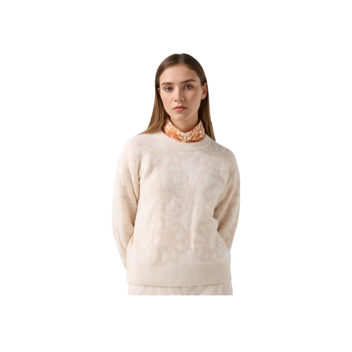 Marimekko X UNIQLO Marimekko Co-brand Sweaters Women's Ivory