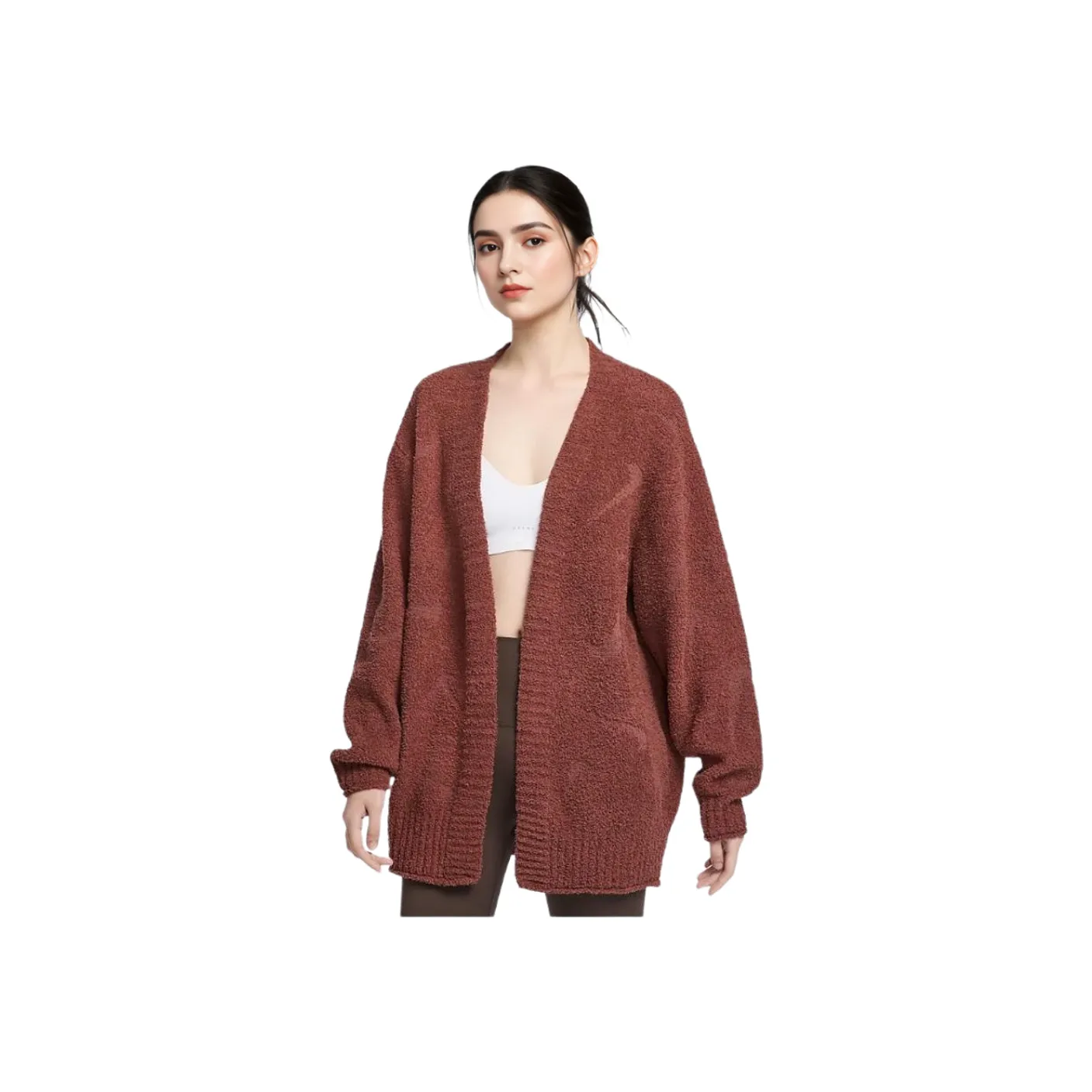 Nike Sportswear Knitwear Women's Red Brown