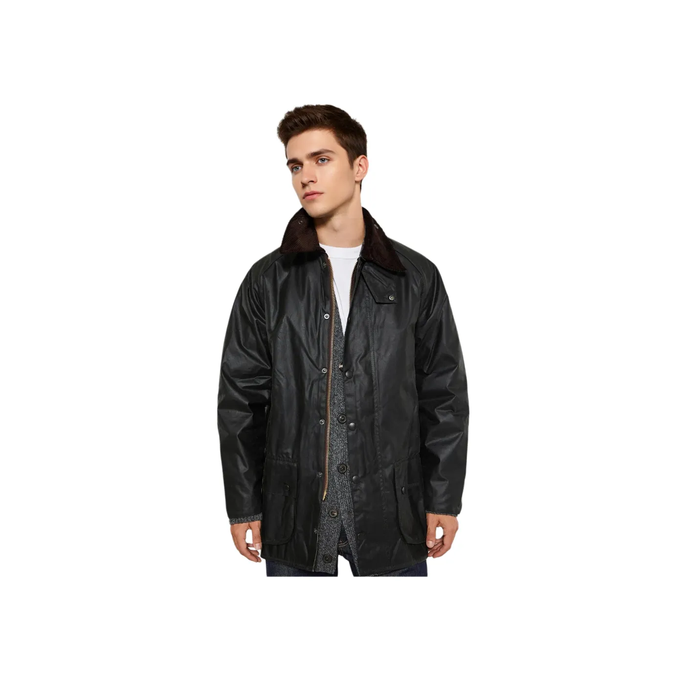 BARBOUR Beaufort Long-Sleeved Wax Jacket