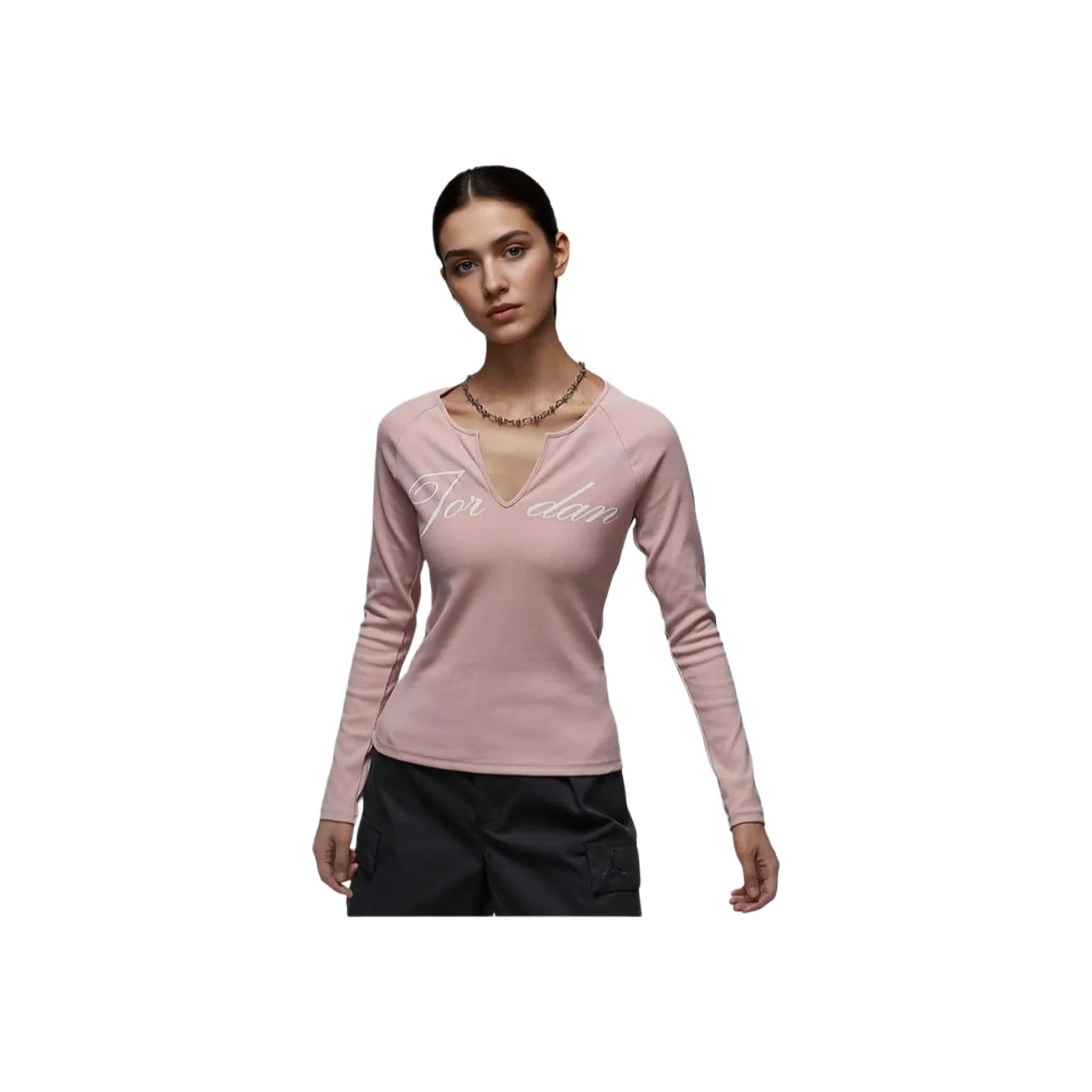 Джордан Розовый Женские T-рубашки