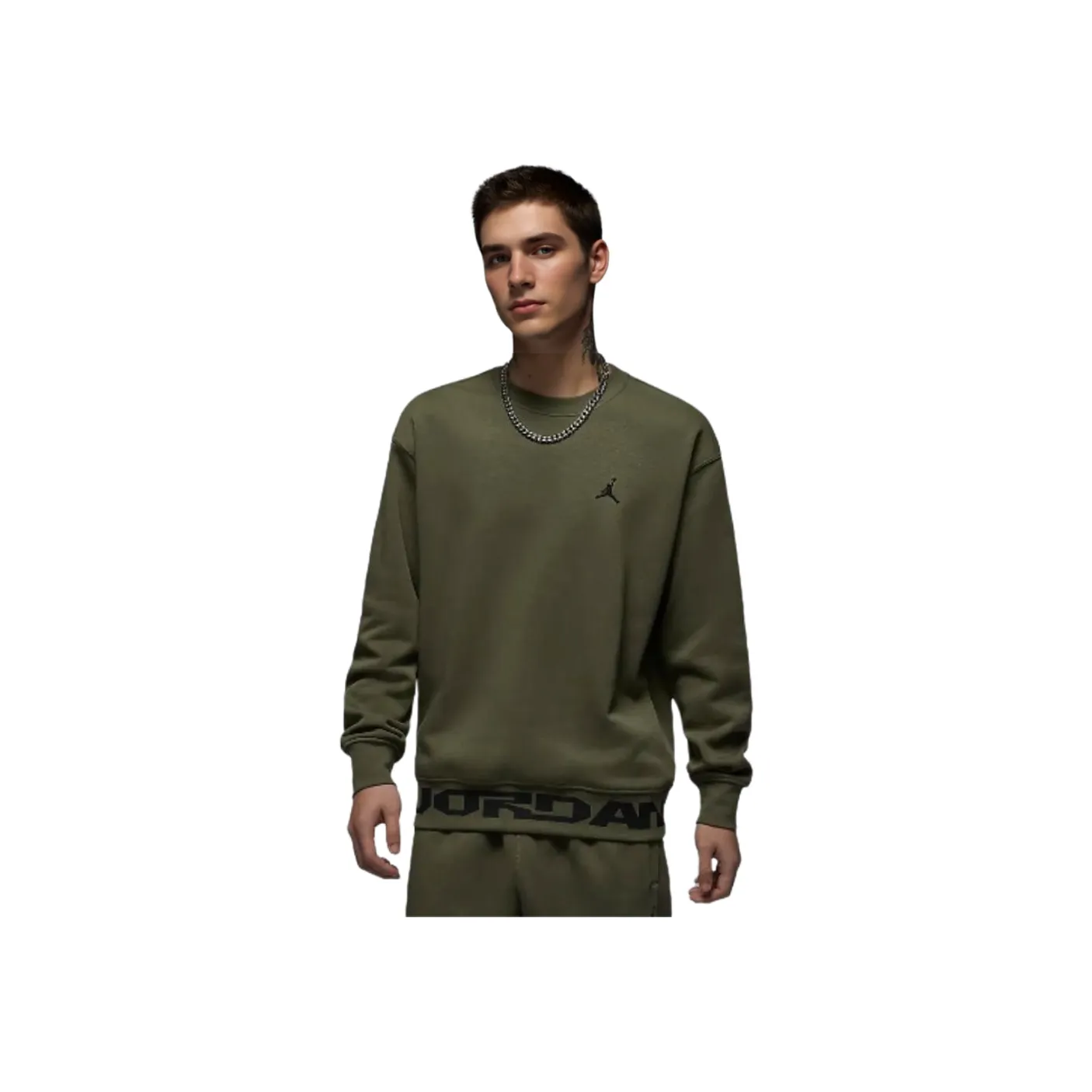 Jordan MVP Толстовка Мужская Средне-оливково-зеленая