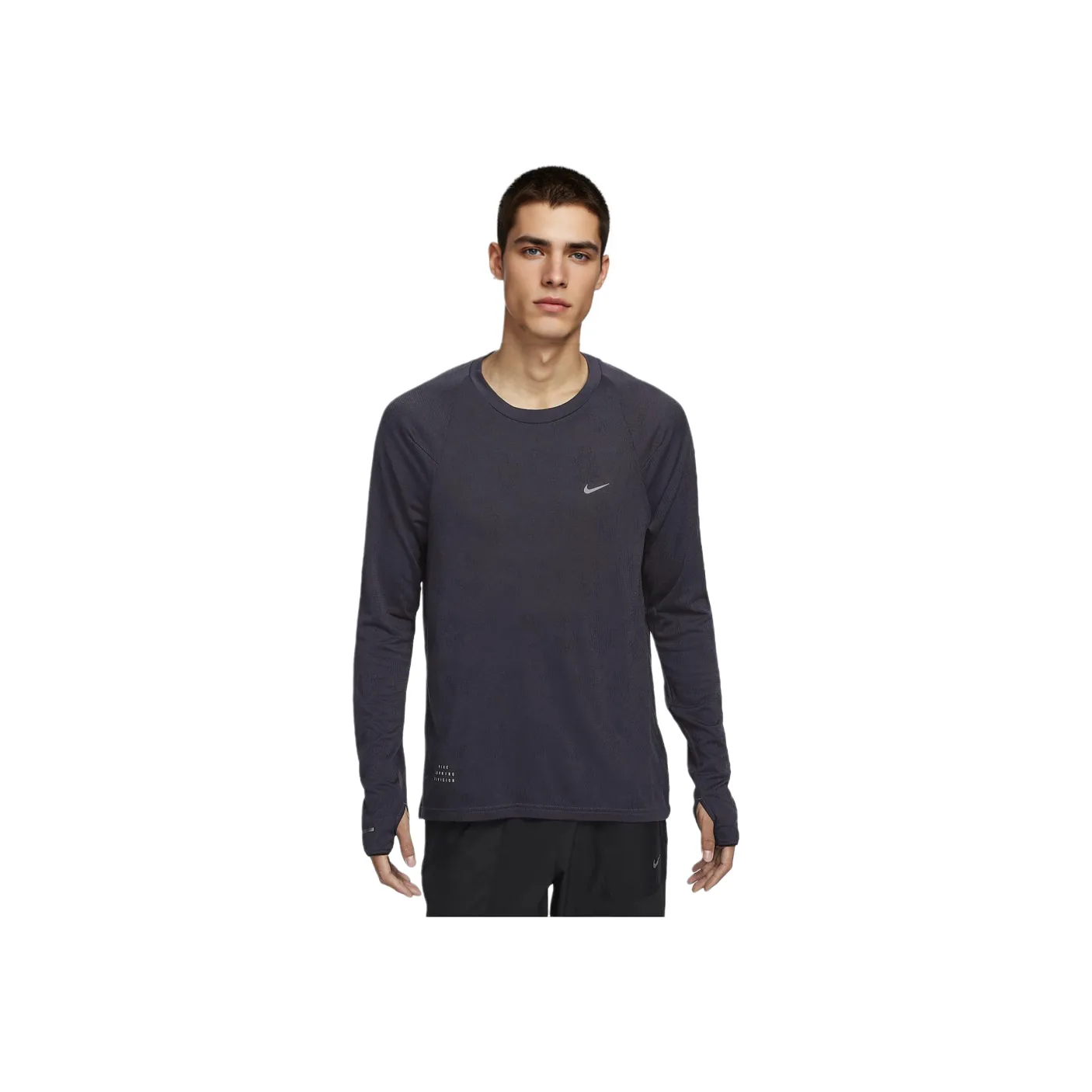 Nike Therma Форма ADV T Рубашка Мужская Темно-фиолетовая