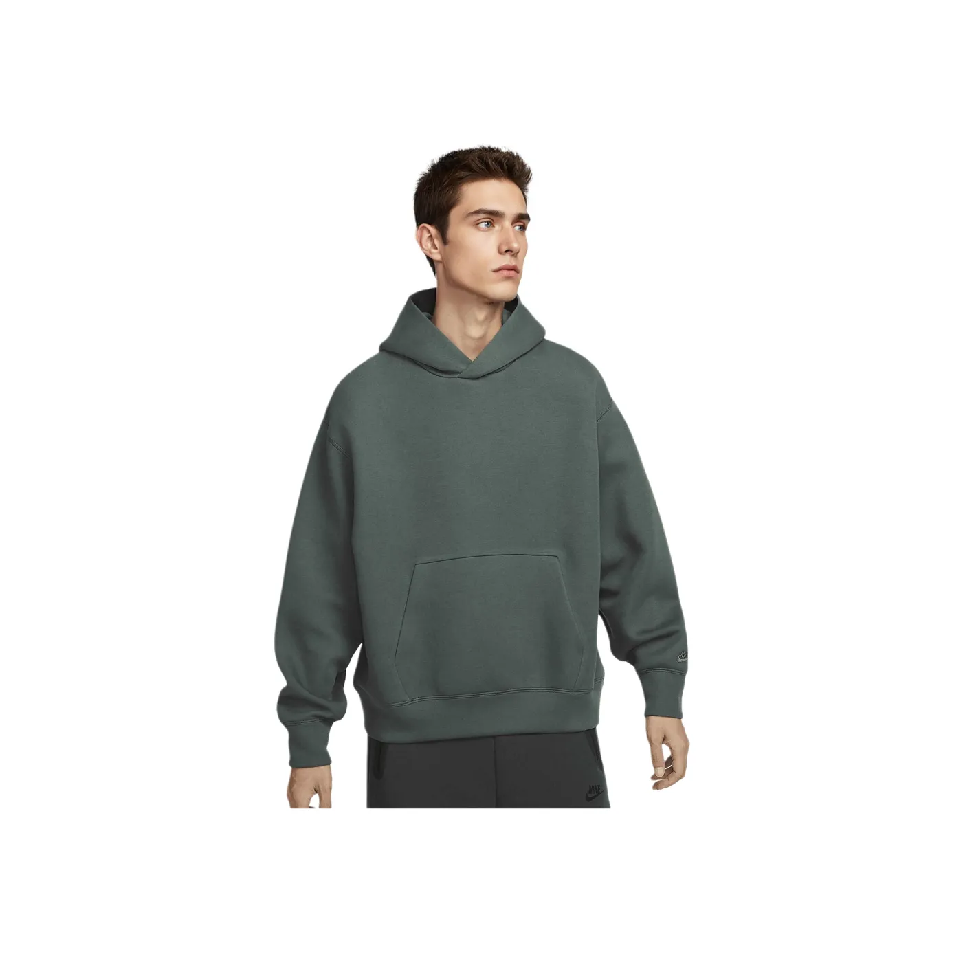 Nike Sports Life Collection Tech Reimagined Свитшот Мужской Зеленый