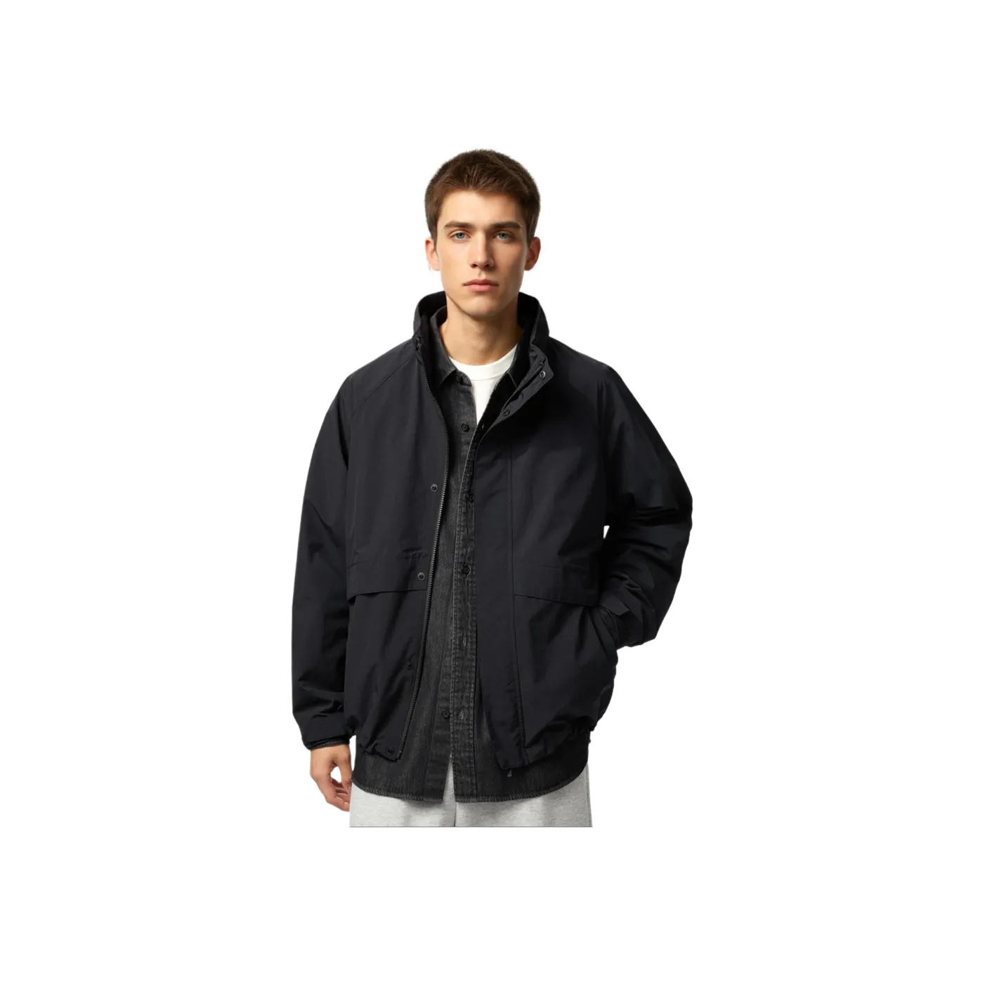 UNIQLO Куртки и Пальто Унисекс Черный