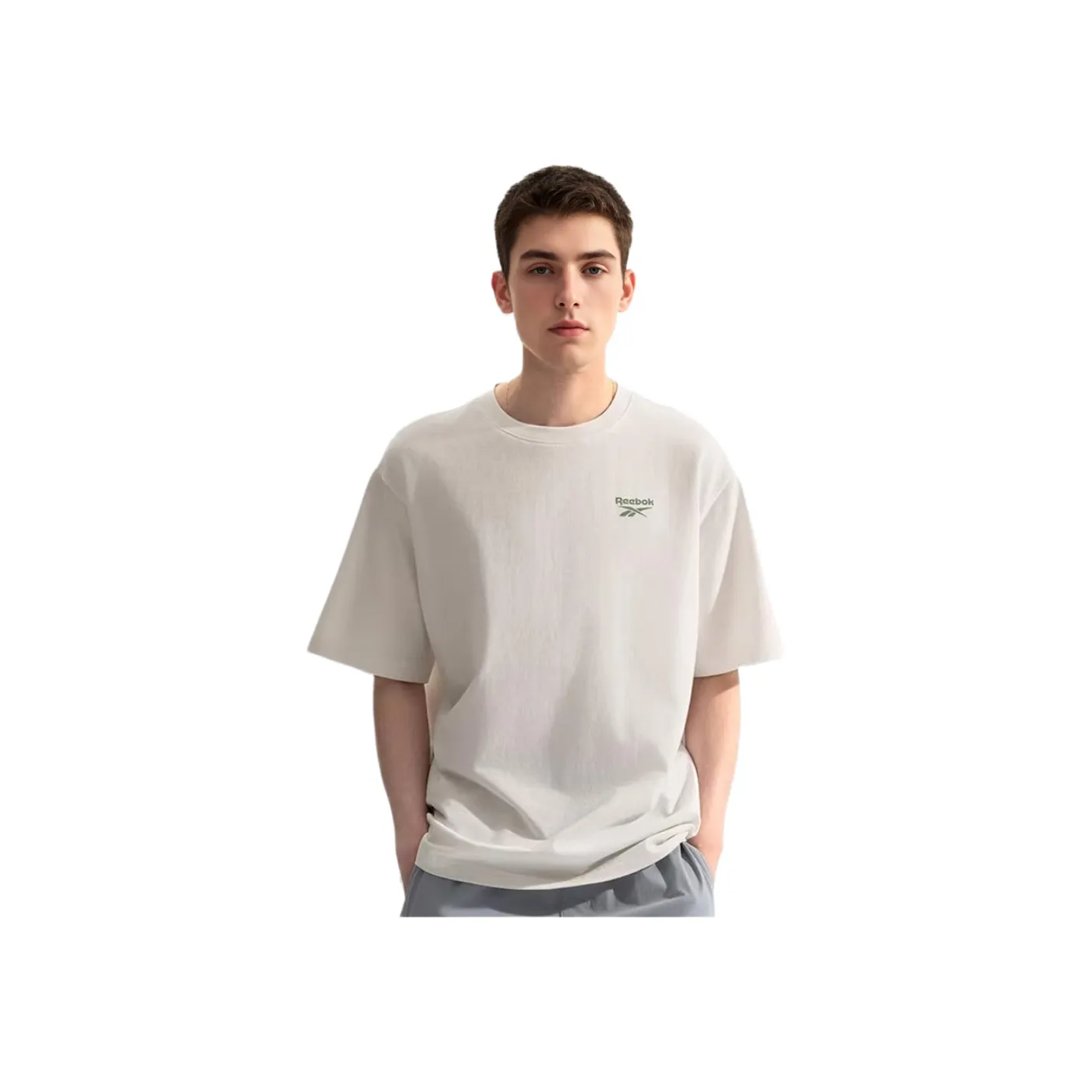 Reebok T-Shirt Unisex Raw White