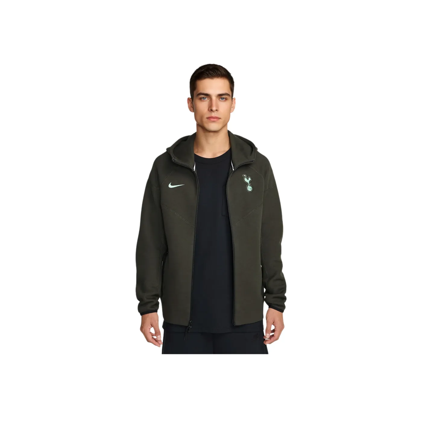 Nike Tottenham Hotspur Куртка Мужская Секвойя Эмаль Зеленая