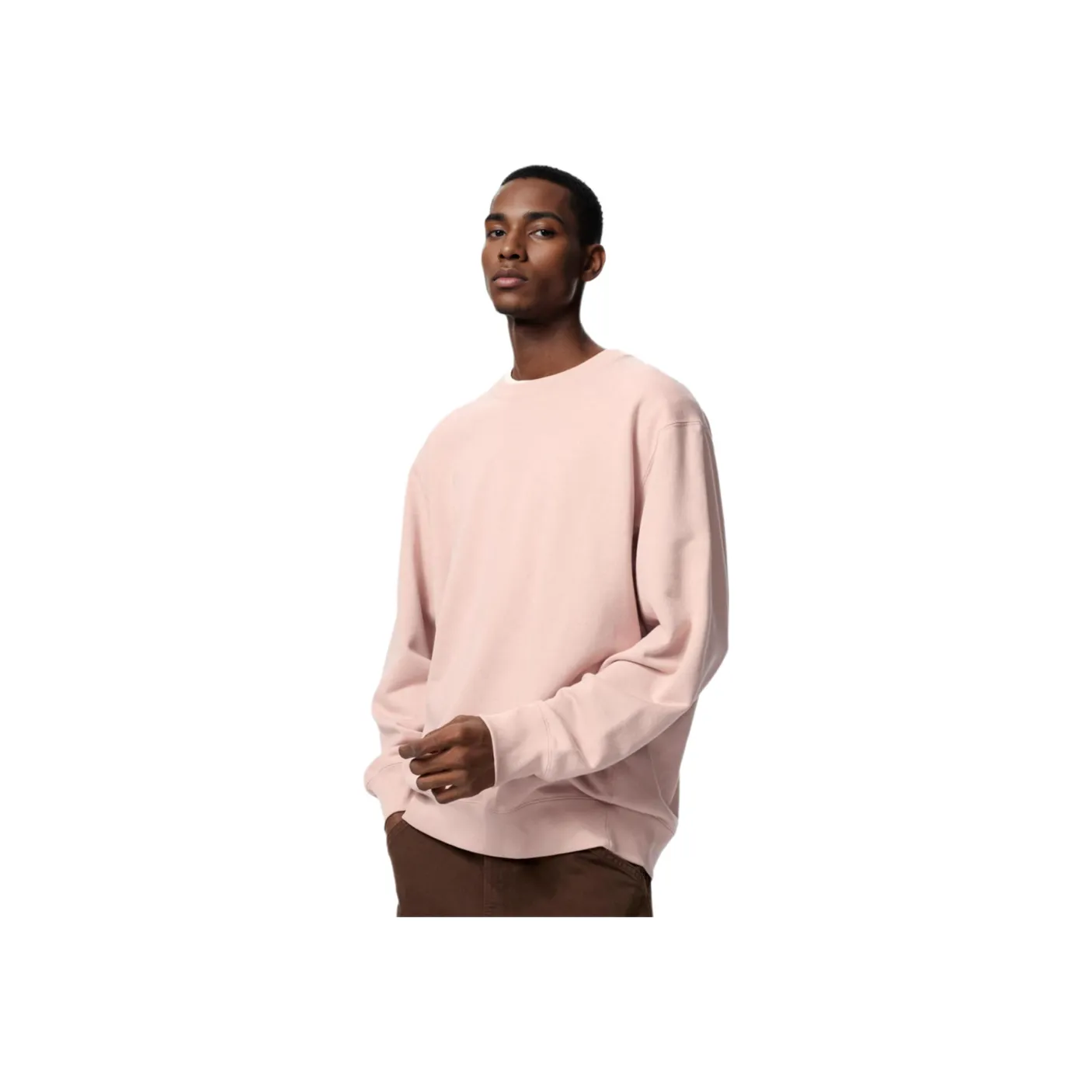 UNIQLO SS25 Sweatshirt Unisex Pastel Pink