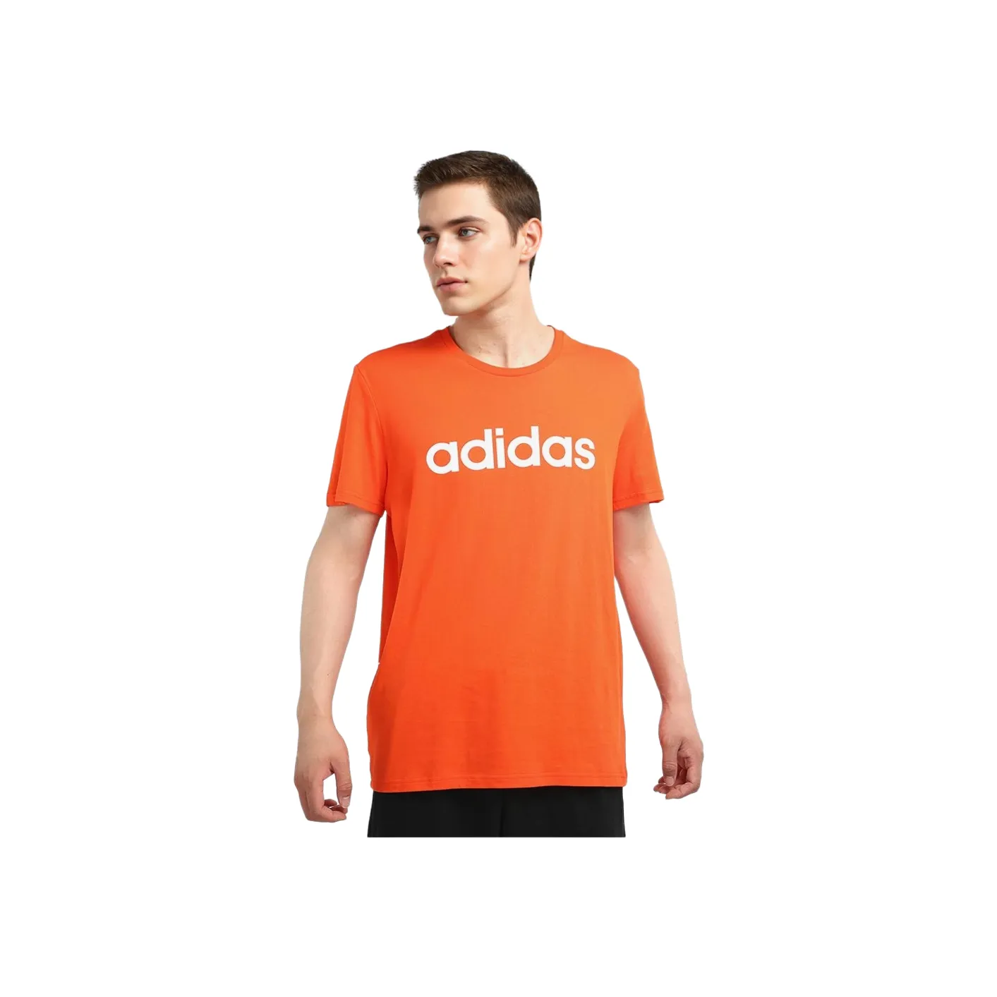 Adidas M CE T Shirt Men's Orange Red