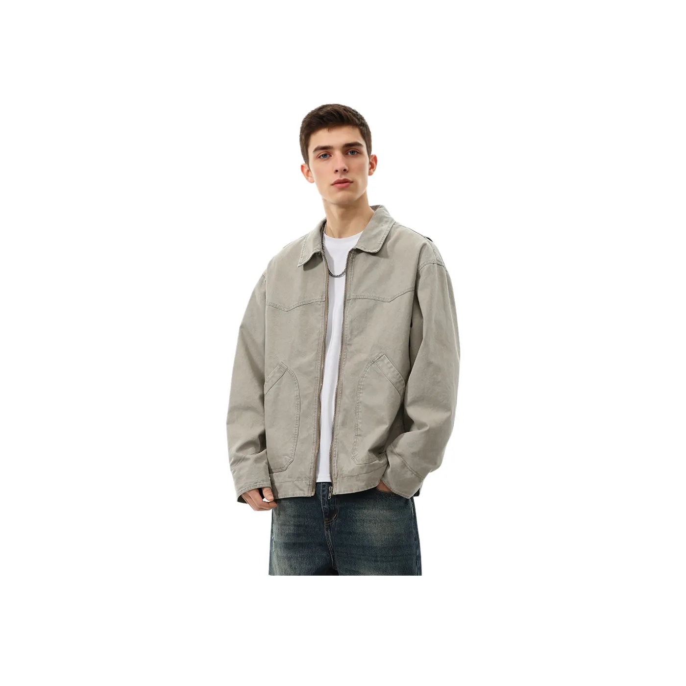FOREVER 21 Jackets Coats Men's Apricot