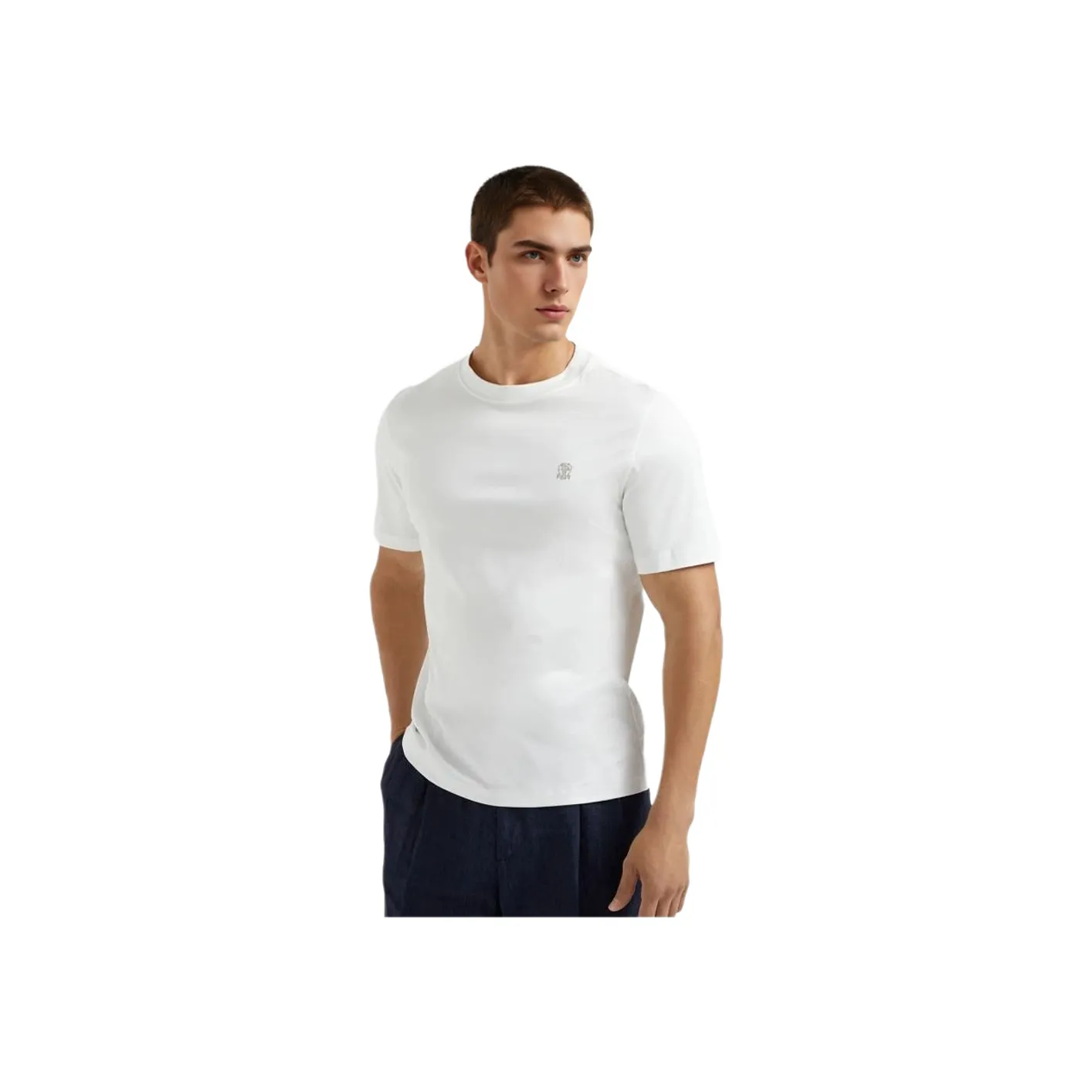 BRUNELLO CUCINELLI Рубашка Мужская Экрю