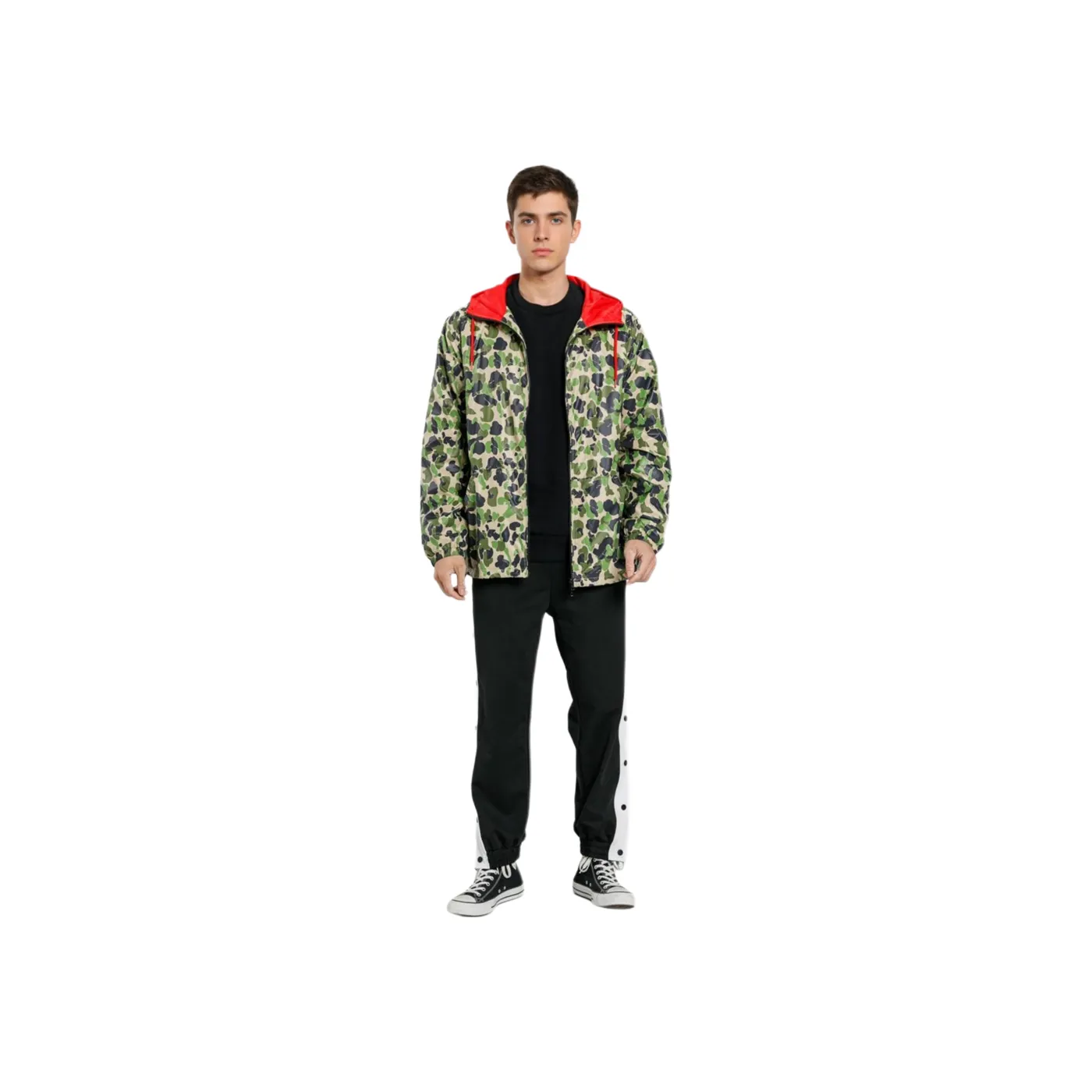 Конверс Куртка Мужская Камуфляж