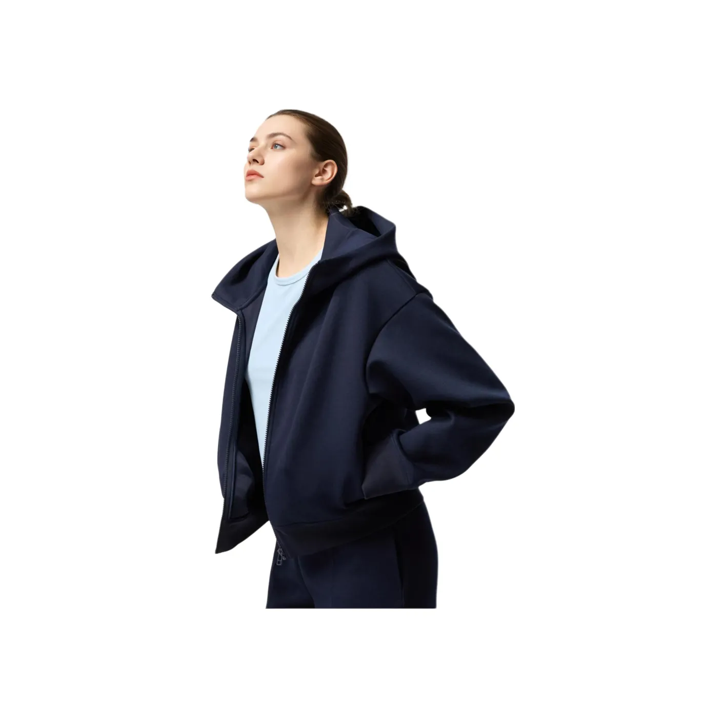 UNIQLO Свитшот Женский Темно-Синий