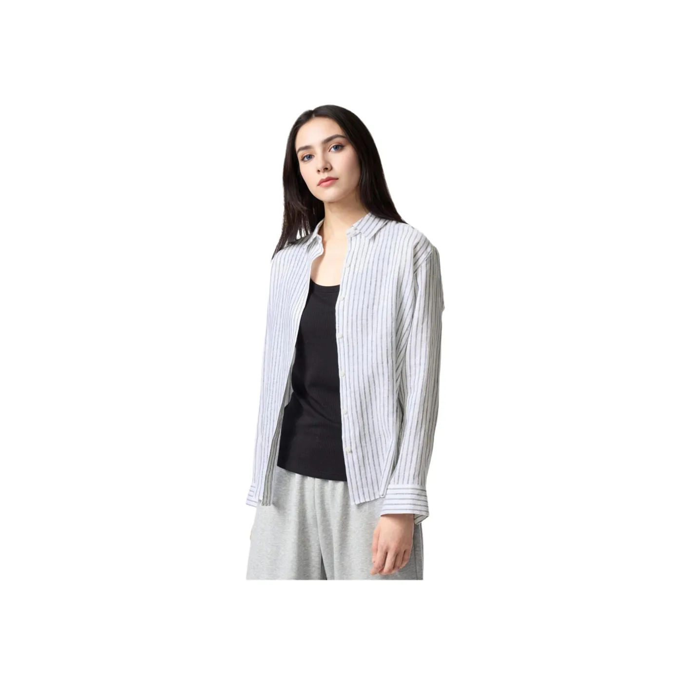 UNIQLO Сливочный Женские Рубашки