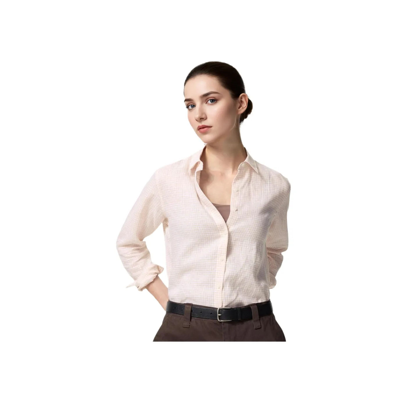 UNIQLO Shirts Women's Pink