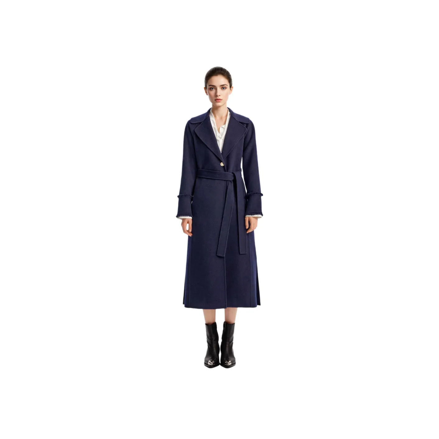 Пальто KARL LAGERFELD Женское Синее