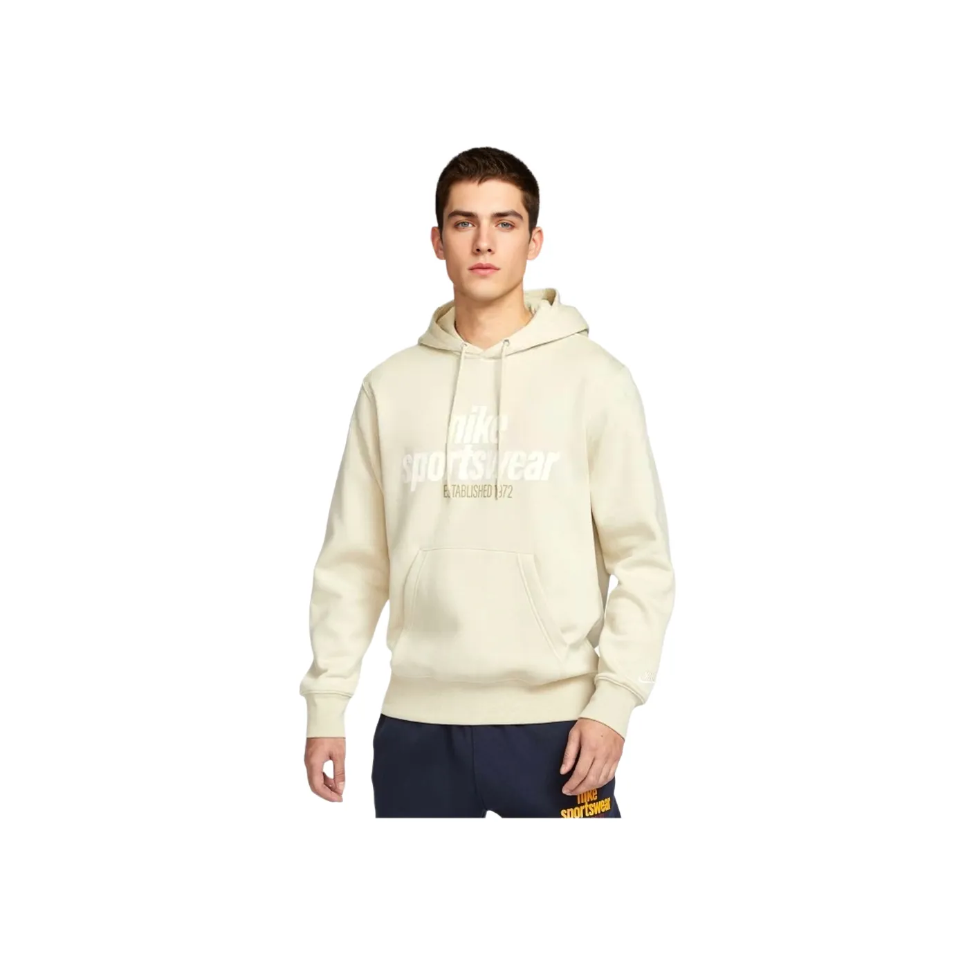 Nike SportswearClub AS M NK BB PO HDY NSW GFX Толстовка Мужской Абрикос