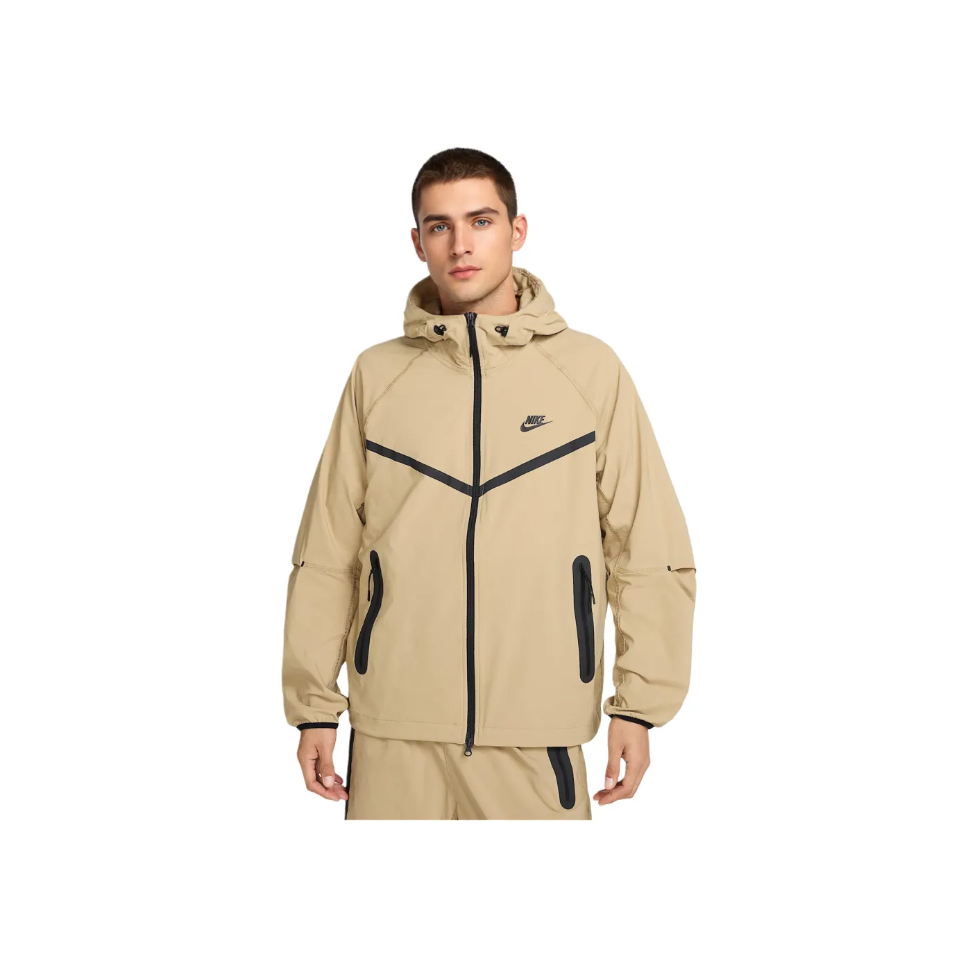 Nike Куртки и Пальто Мужской Бежевый