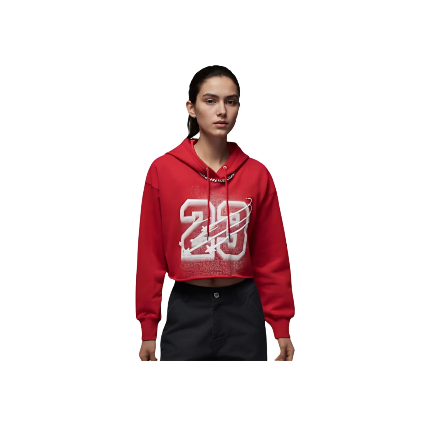 Jordan Sweatshirts Women's University Red