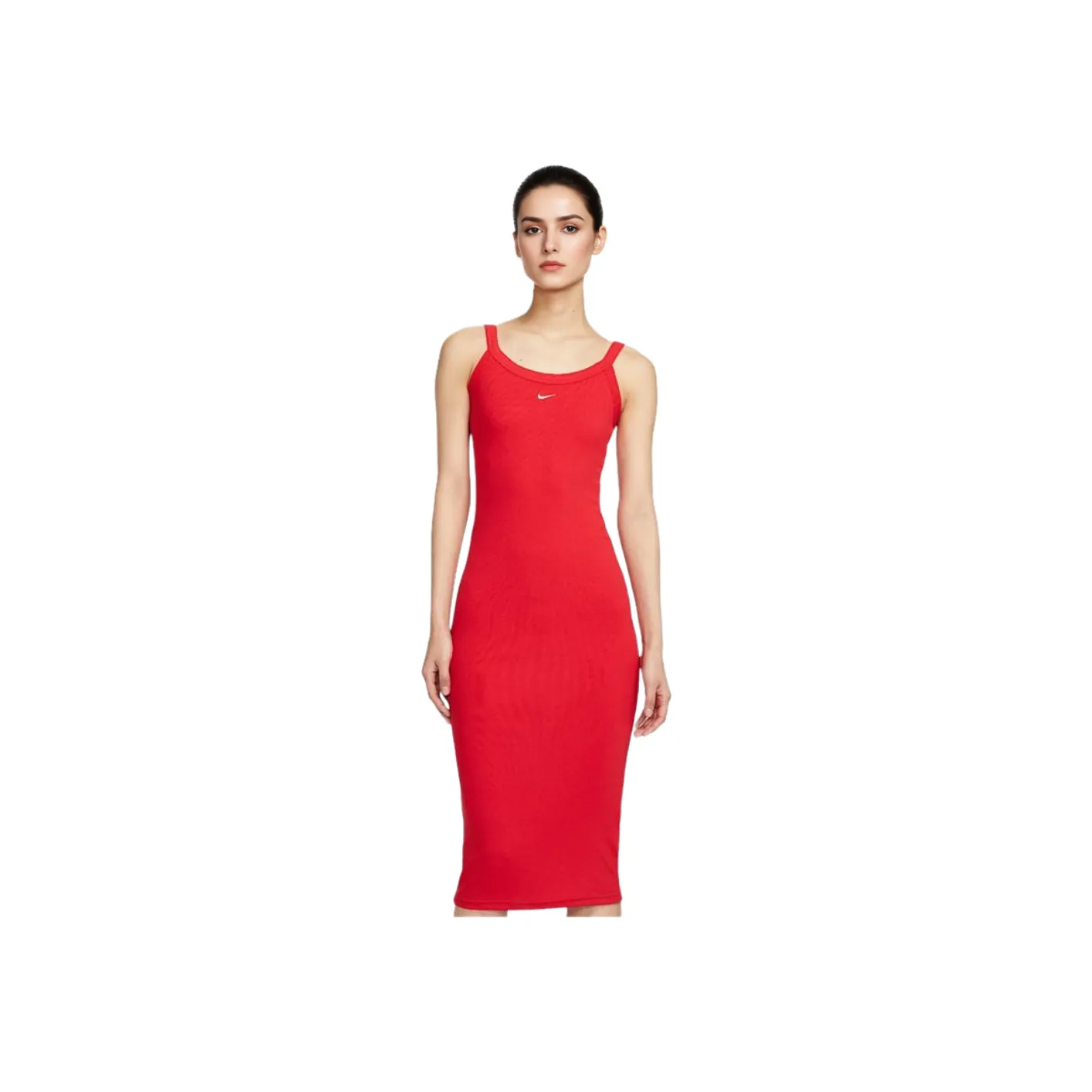 Nike Sportswear Sleeveless Dresses Women's University Red/Color Adjustment/Sail White