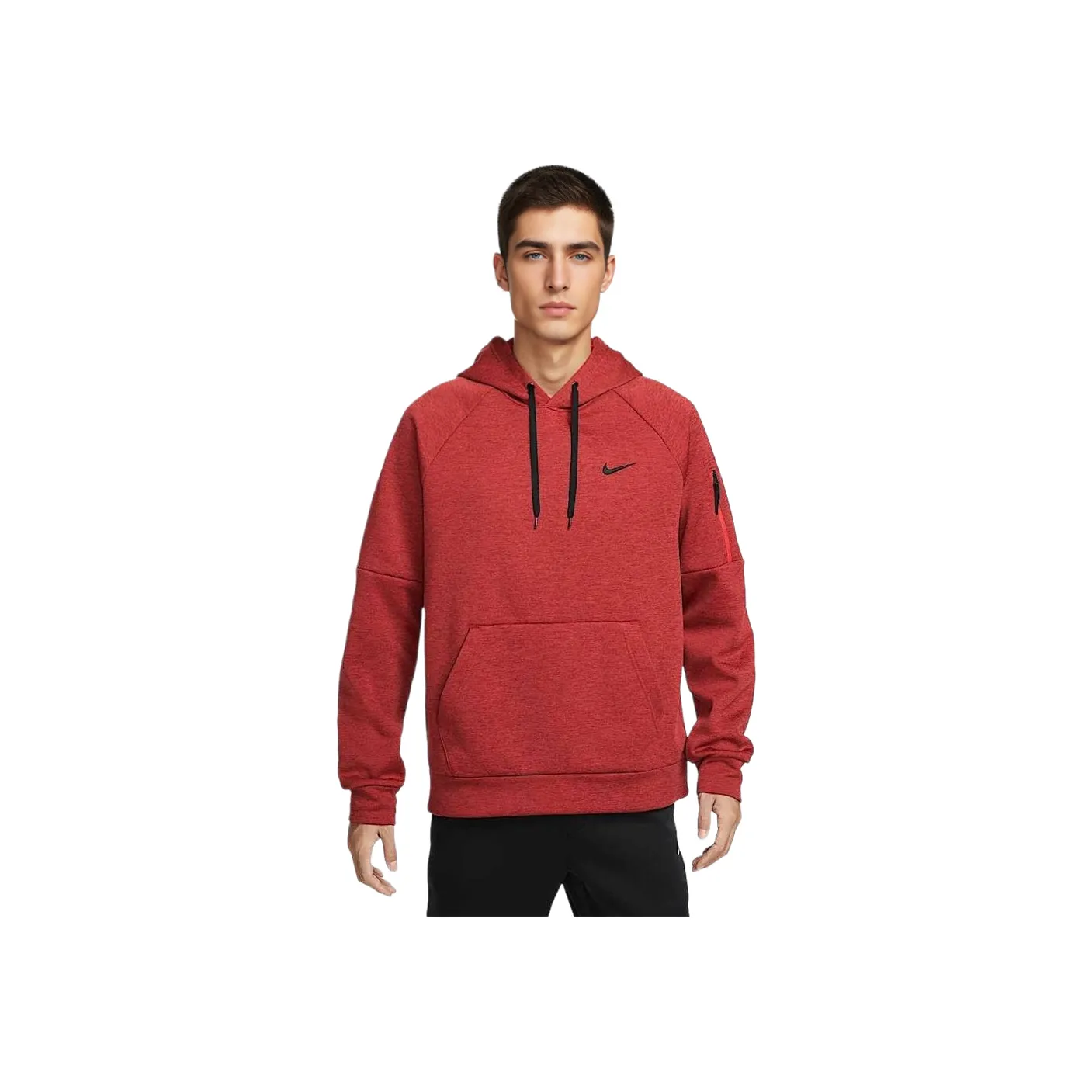 Nike Therma Fit Толстовка Мужской Team Red Цвет Adjustment University Red Black
