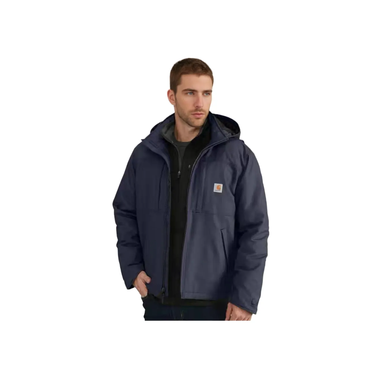 Carhartt Puffer Jackets Unisex Marine Blue