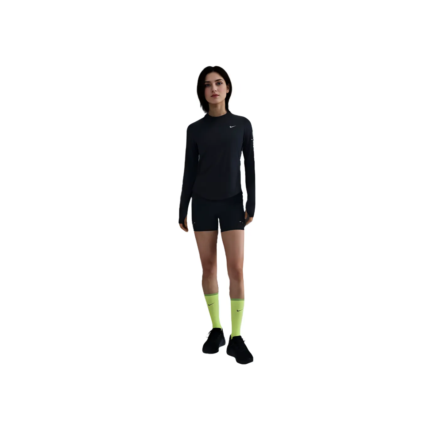 Nike Swift Women's Dri FIT Uv Long Sleeve Crew Neck Running Top