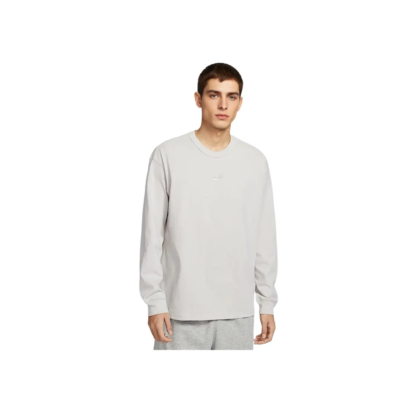 Nike Sportswear FW24 Premium Essentials T-Shirt Мужской Светло-Железо-Серый