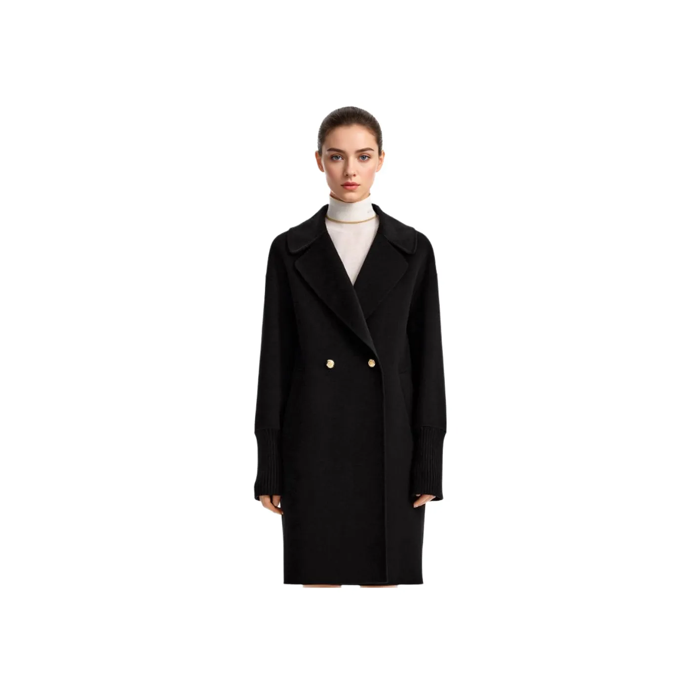 Пальто KARL LAGERFELD Женское Черное