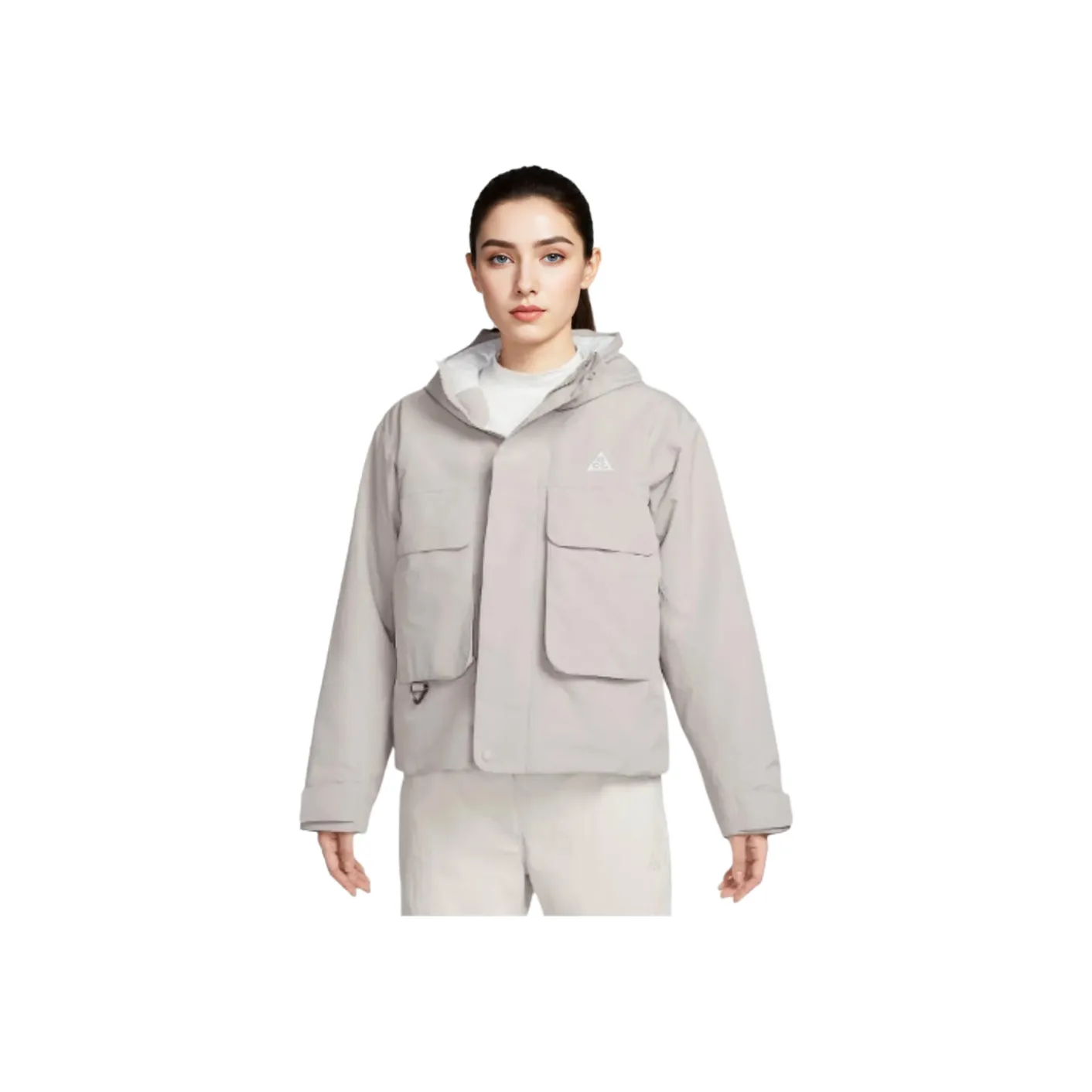 Nike ACG Skull PEAK PRIMALOFT Куртка Женская University Серый Football Серый Mountain Белый