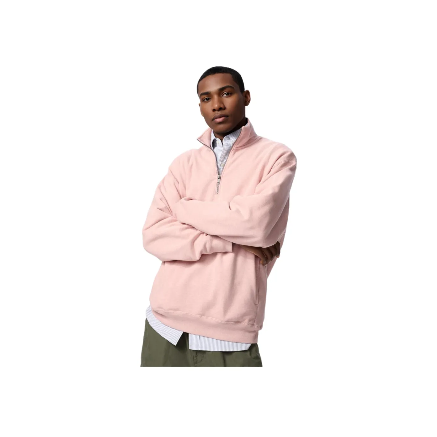 UNIQLO Розовый Унисекс Свитшоты