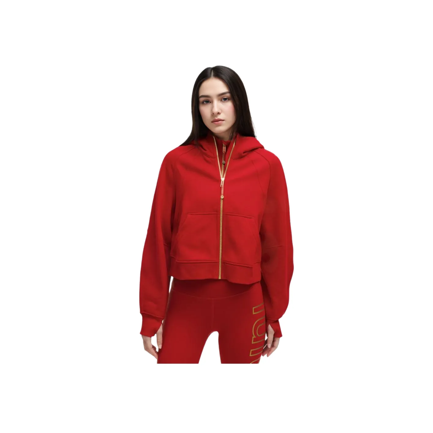 Lululemon Scuba Jackets Women's Dark Red/DKRD