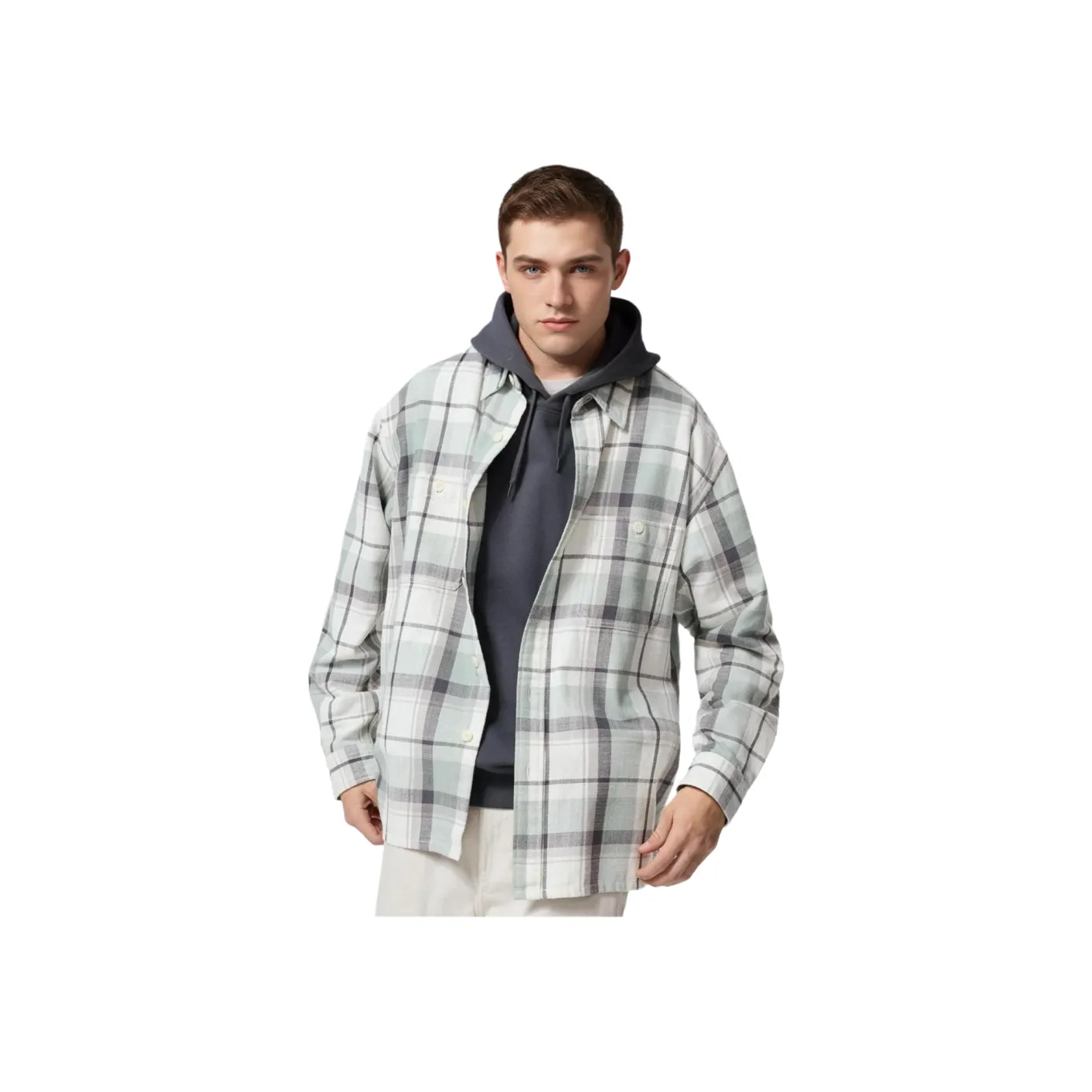 UNIQLO Shirts Unisex Emerald Green