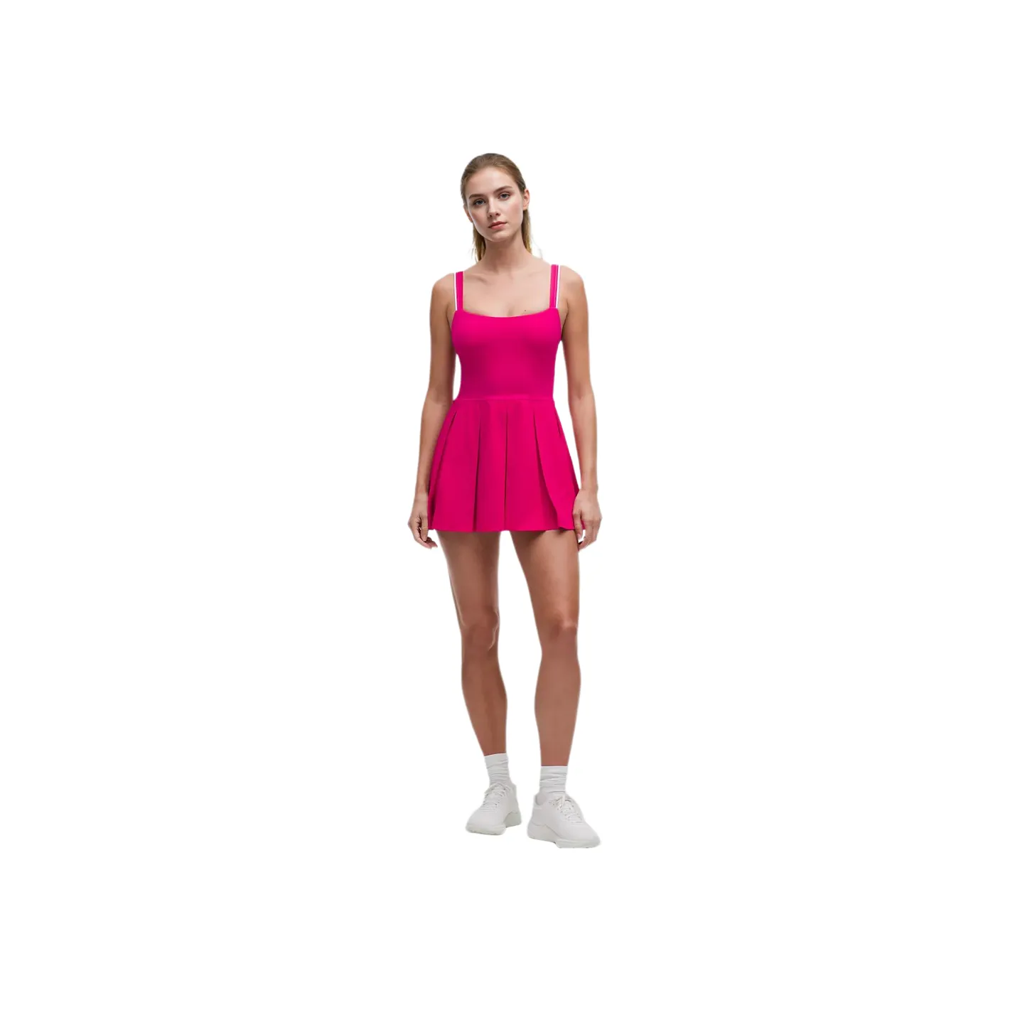 Lululemon Box Pleat Short Lined Tennis Dress Slip Dresses Women's