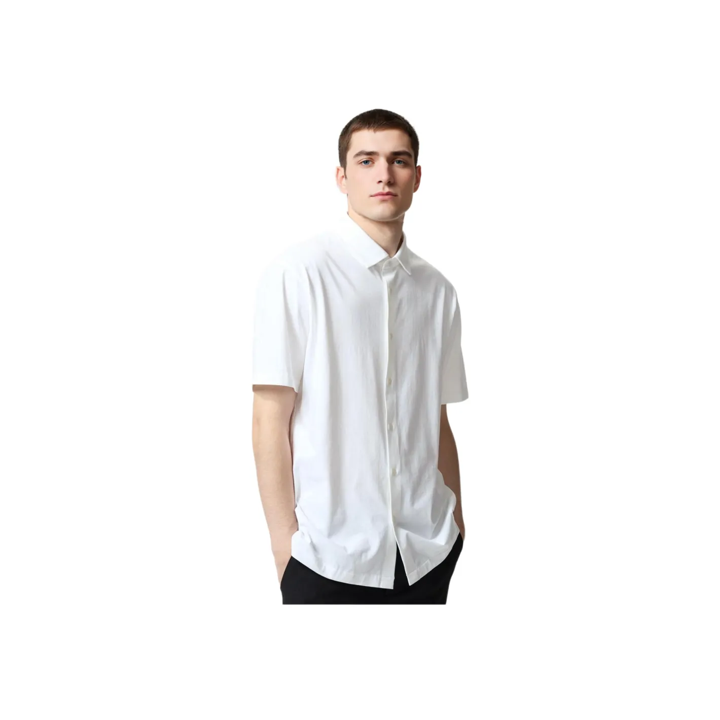 UNIQLO AIRism Mesh Series Shirts Unisex White