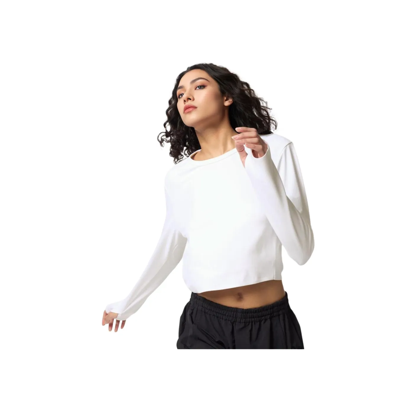 UNIQLO UNIQLO AIRism Mesh Series T Shirt Women's White