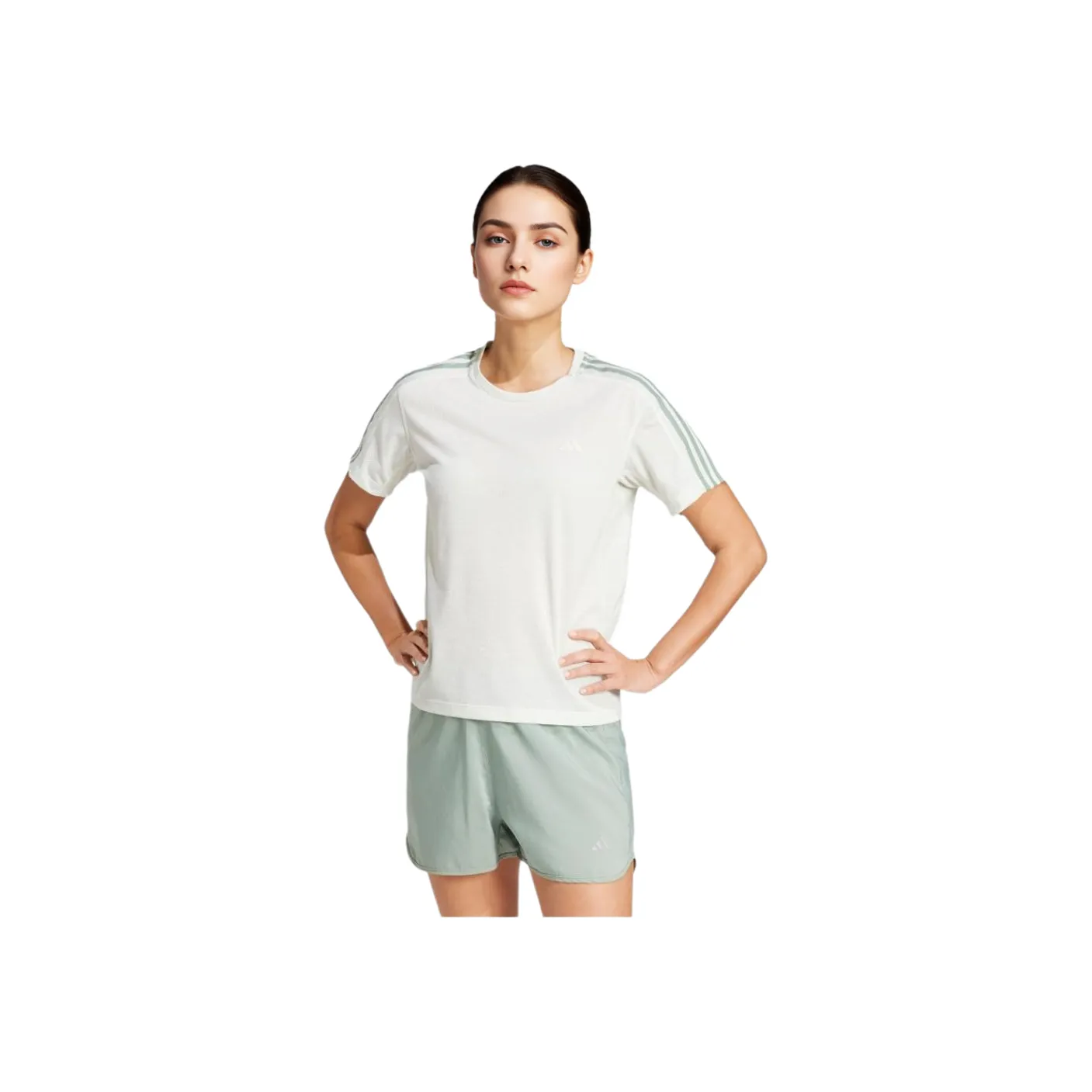 Adidas T Shirts Women's Crystal Jadeite Green