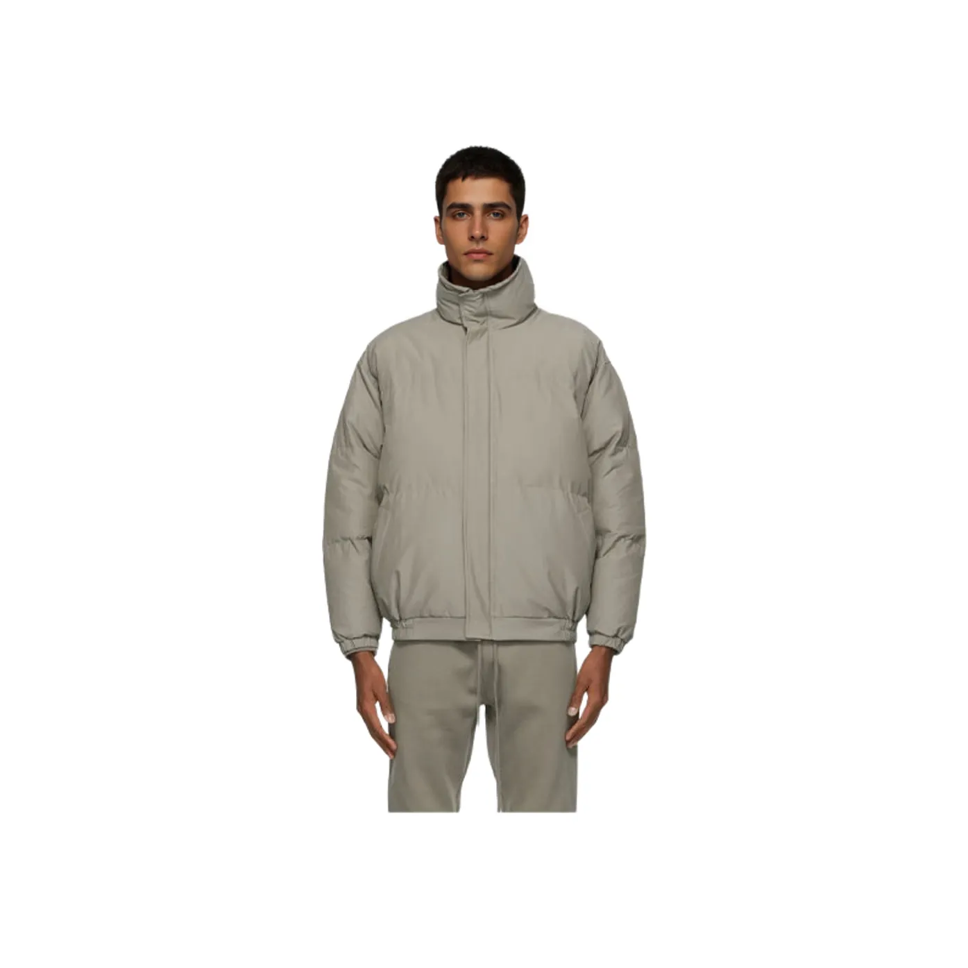 Fear Of God Essentials FW21 Пуховая куртка Мужская Тауповая