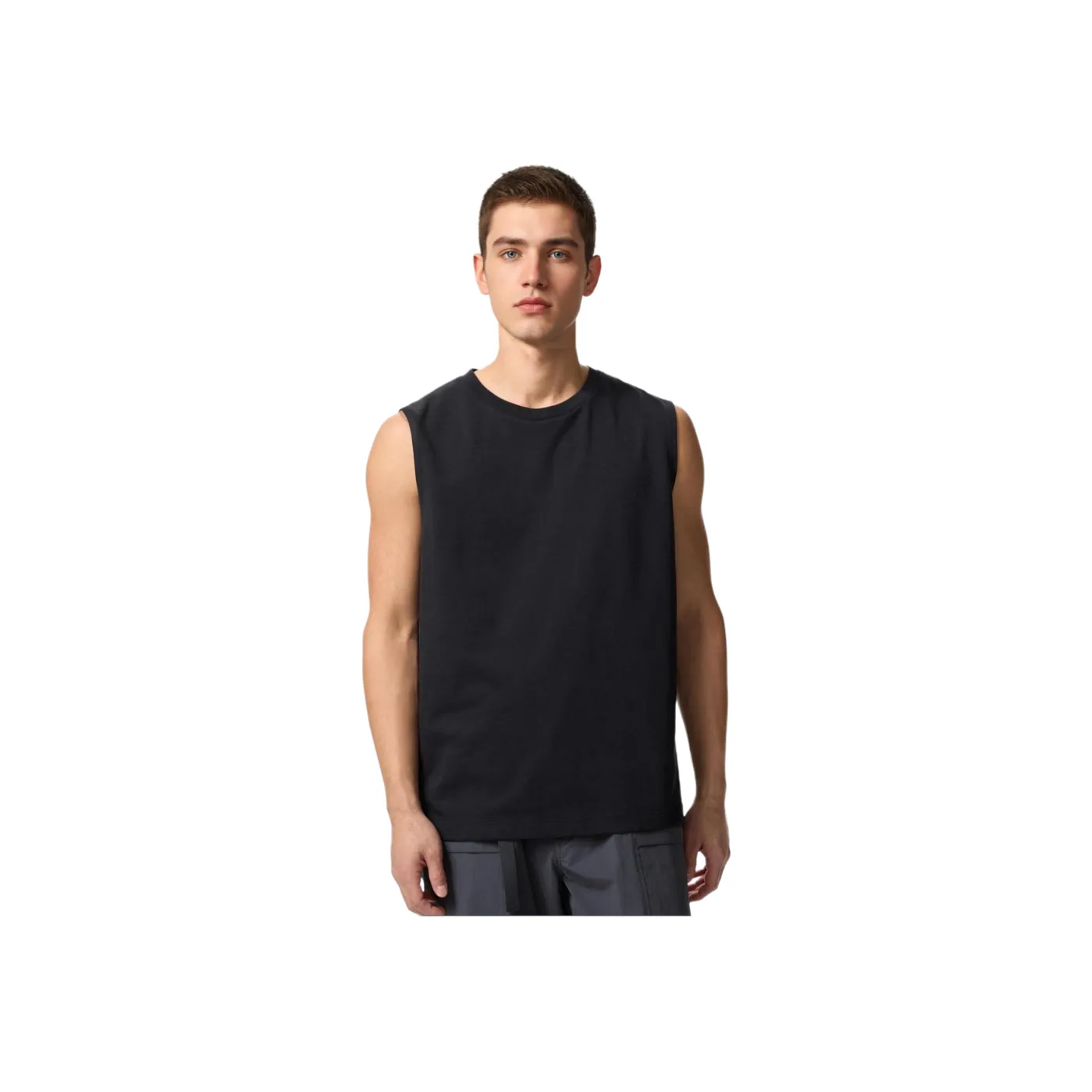 UNIQLO AIRism Mesh Series Tank Tops Unisex Black