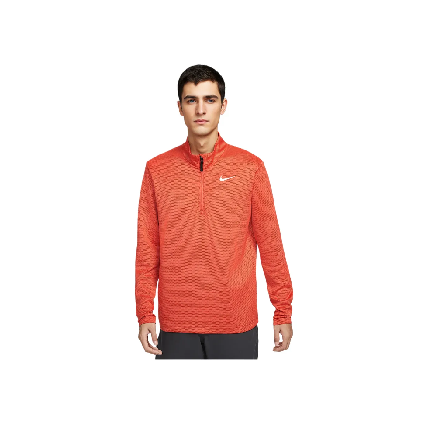 Nike VictoryDri Форма Мужская Гольф Одежда Апельсин