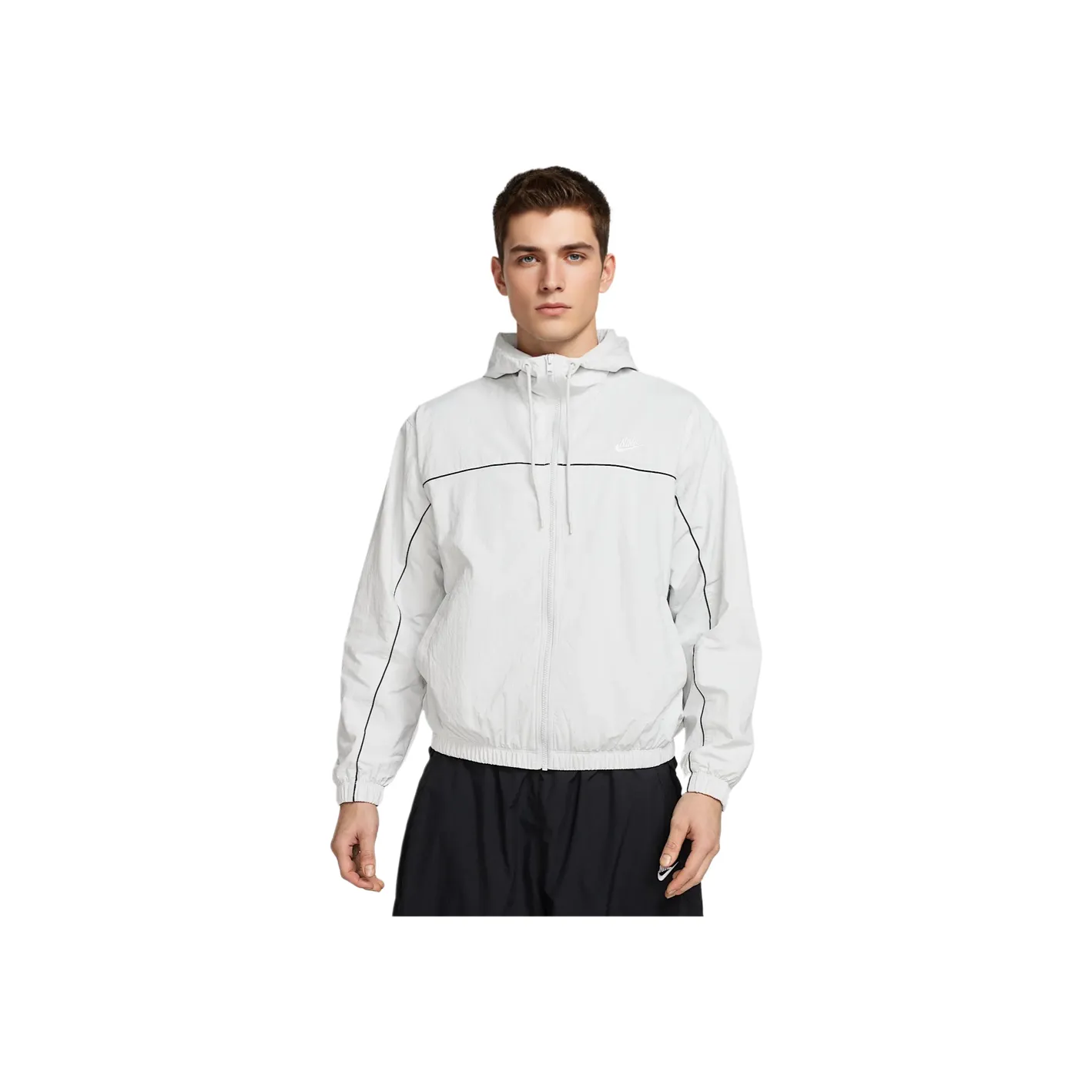 Nike Club Jacket Men's Photon Gray/White