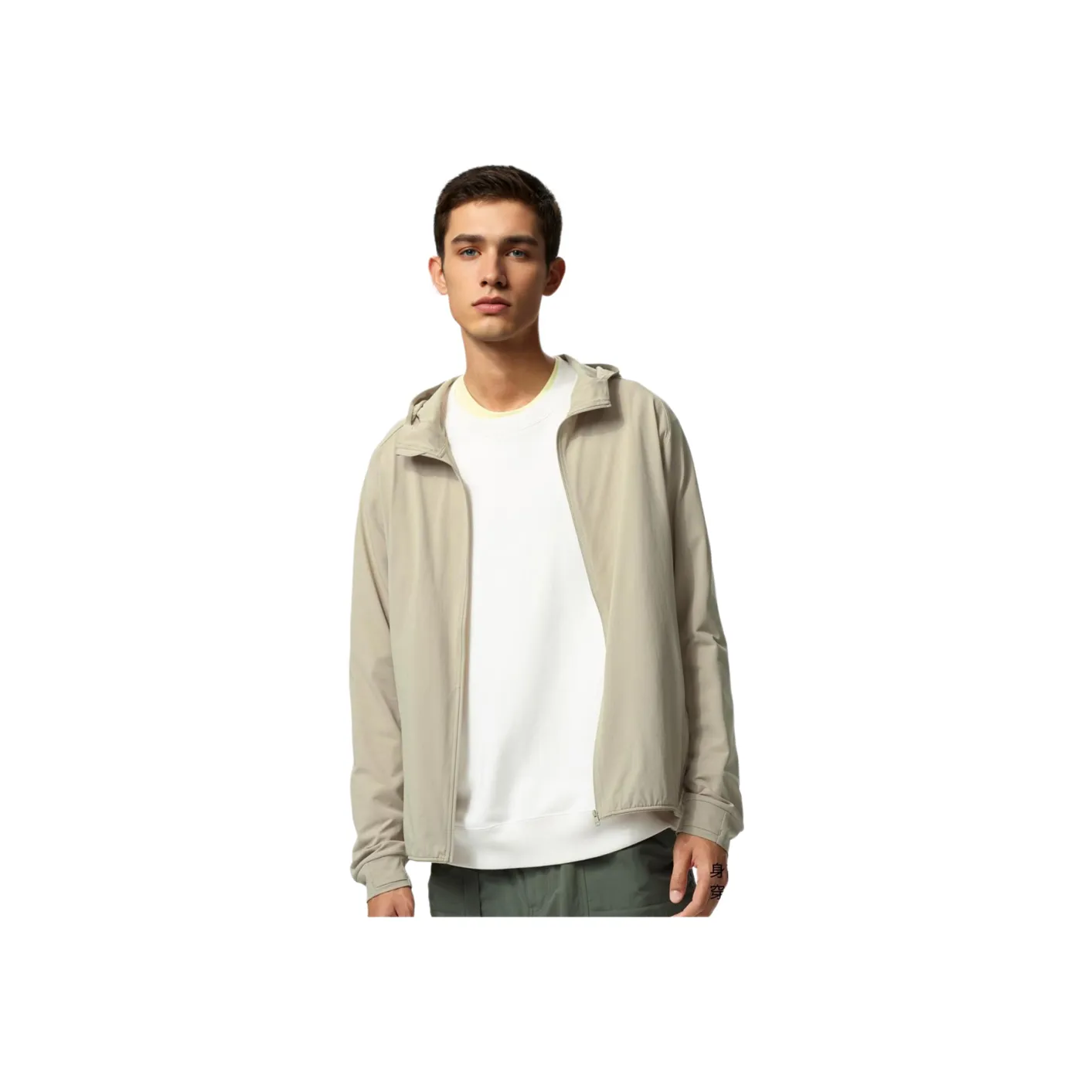 UNIQLO UV Protection Sun Protection Clothing Unisex Dark Beige