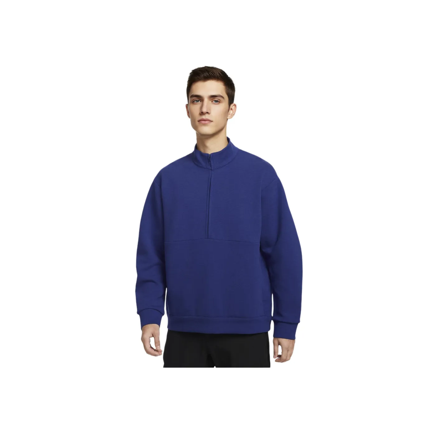 Nike Dri Fit IMPOSSIBLYSOFT Толстовка Мужская Темно-Королевский Синий Космический Синий