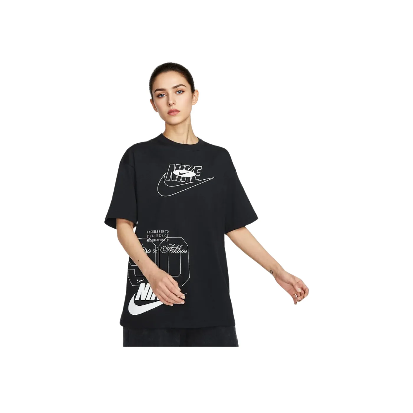 Nike Sportswear SS25 T-Shirt Женская Черная