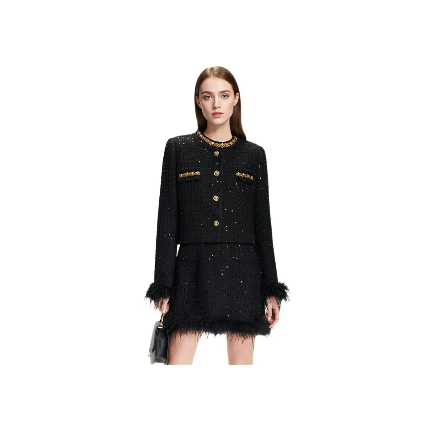 KARL LAGERFELD SS25 Куртки и Пальто Женские Черный