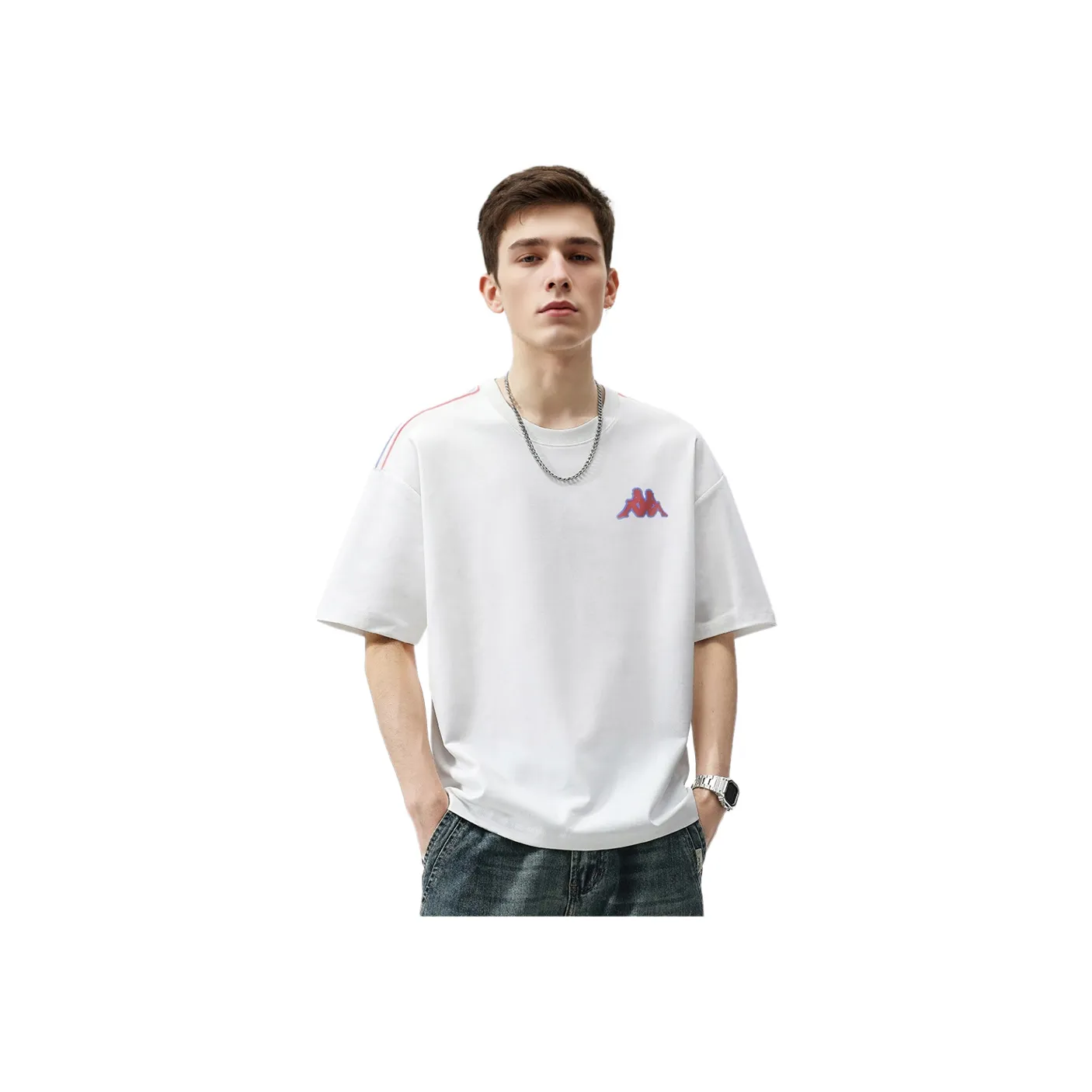 KAPPA PLAYER T-Shirt Унисекс Белый